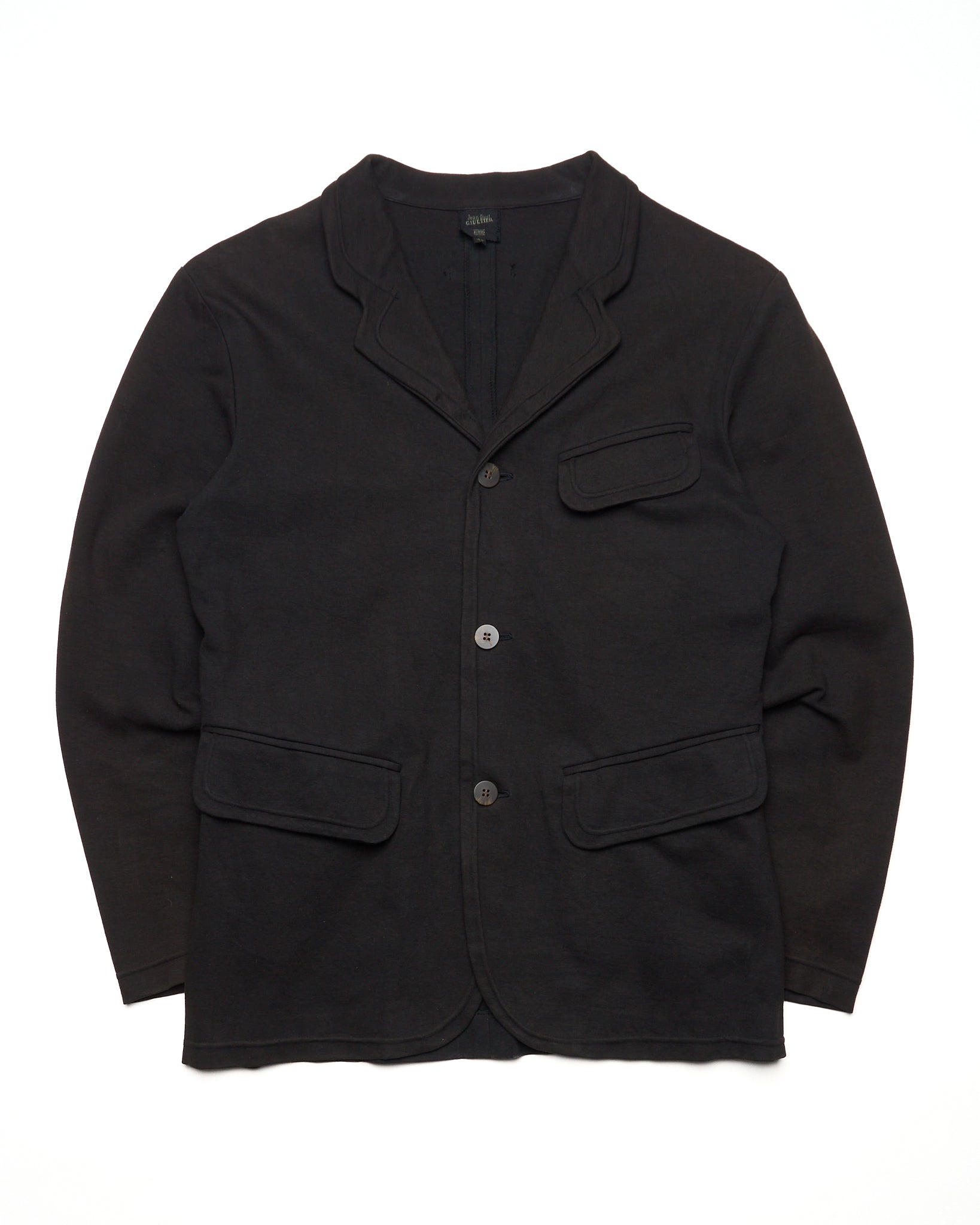Jean Paul Gaultier HOMME Flap Pocket Black Blazer