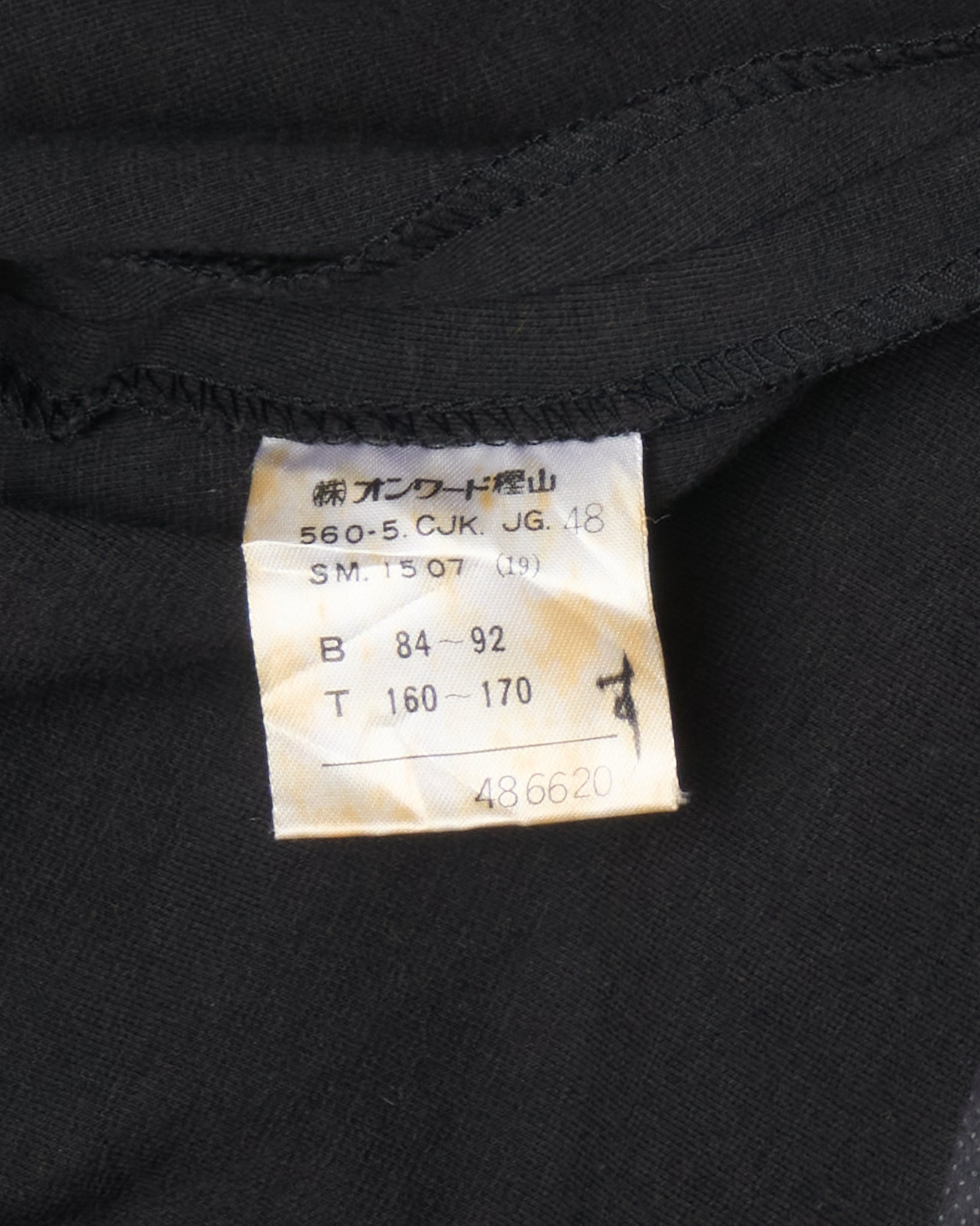 Jean Paul Gaultier HOMME Flap Pocket Black Blazer