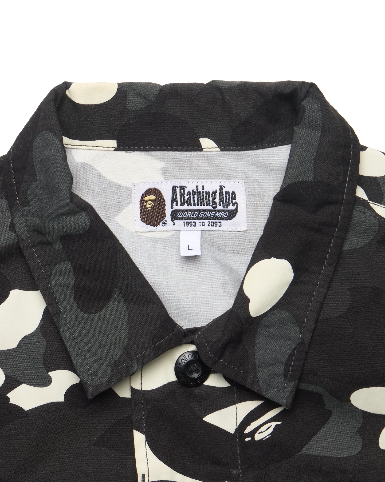 FW/18 BAPE Glow City Camo Shark Army Shirt