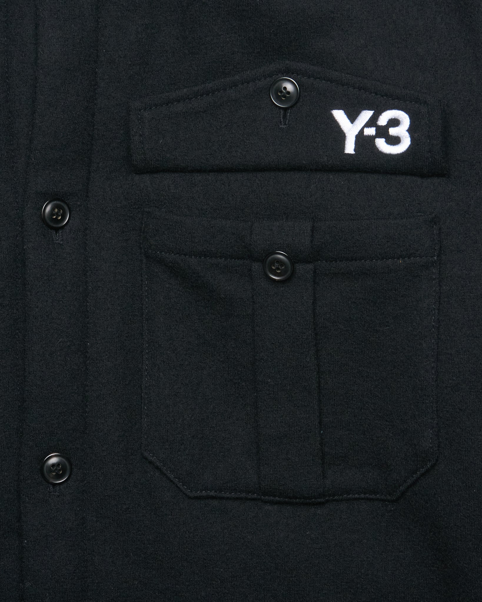 Y-3 Adidas x Yohji Yamamoto Wool and Leather Field Jacket