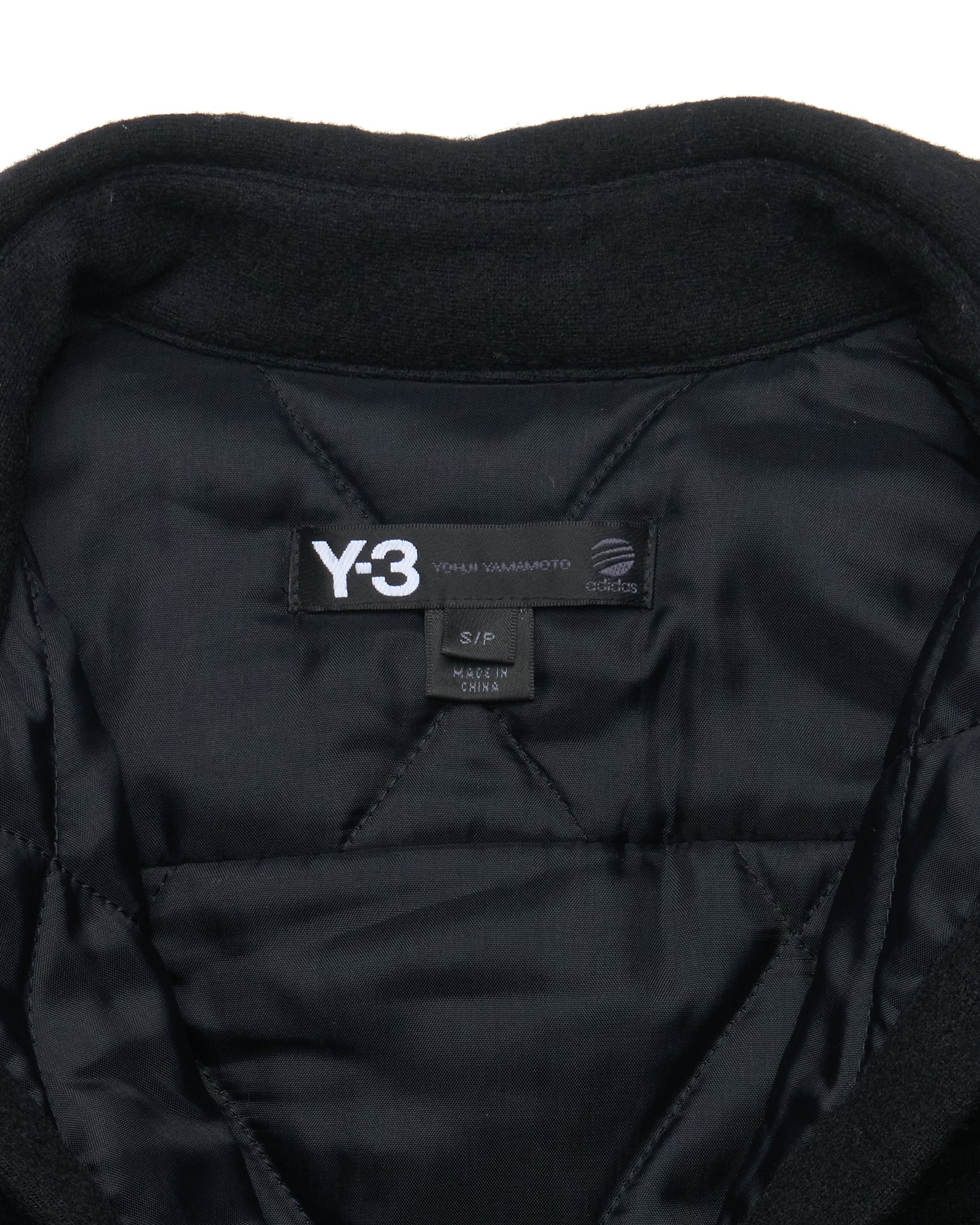 Y-3 Adidas x Yohji Yamamoto Wool and Leather Field Jacket