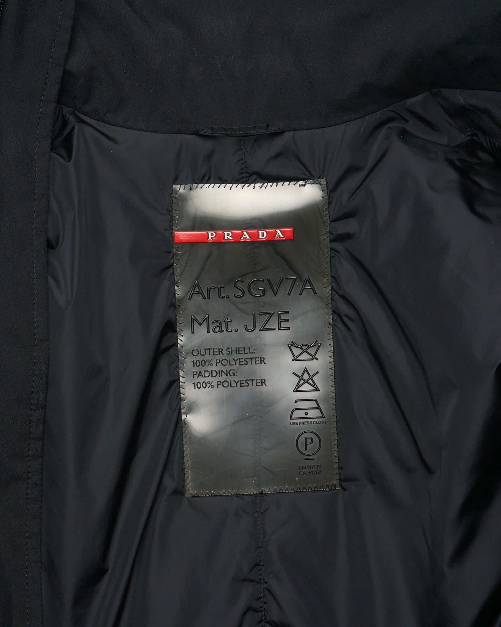 Late 90s Prada Sport Hooded Parka