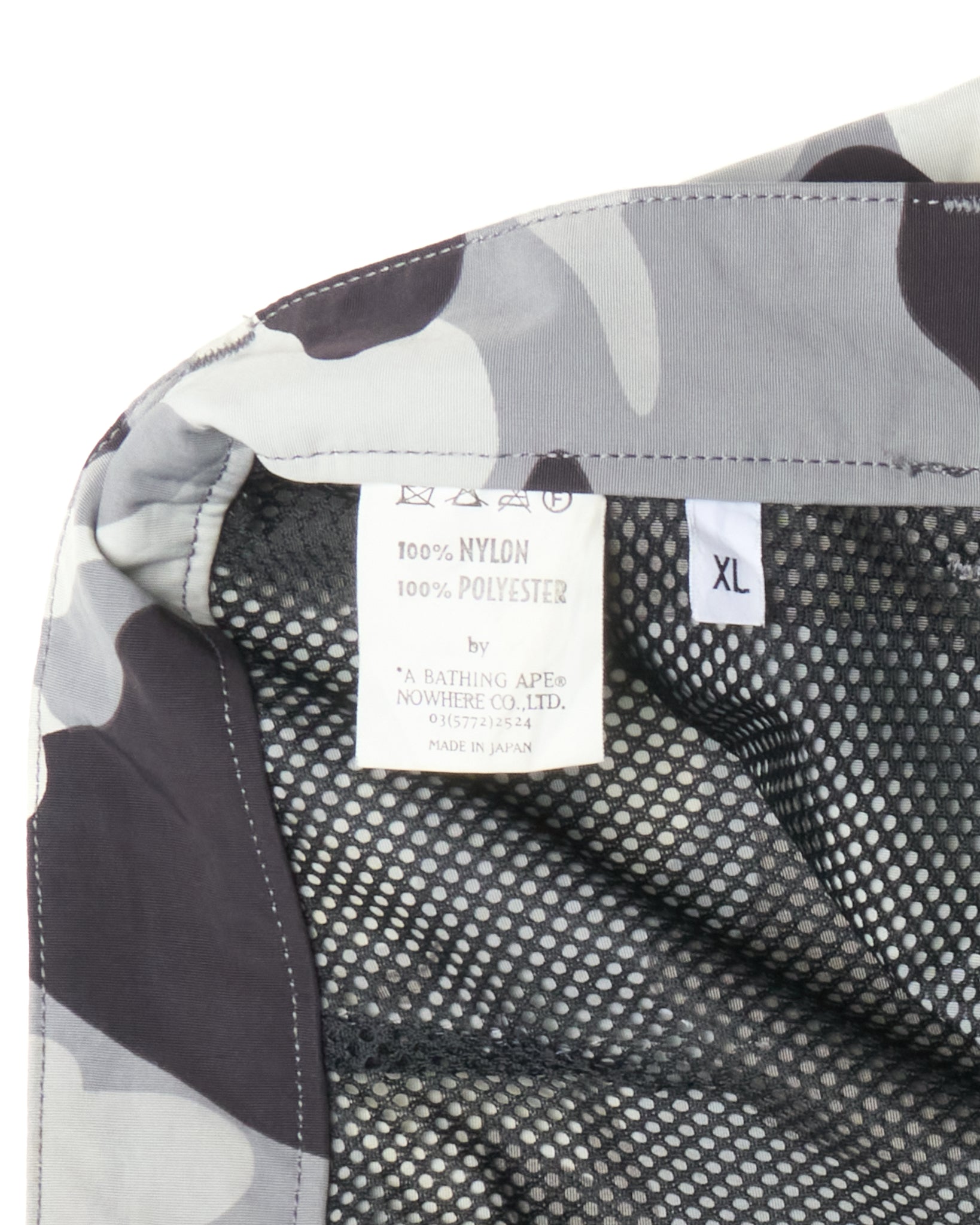 ‘00 BAPE Camo Tech Pants