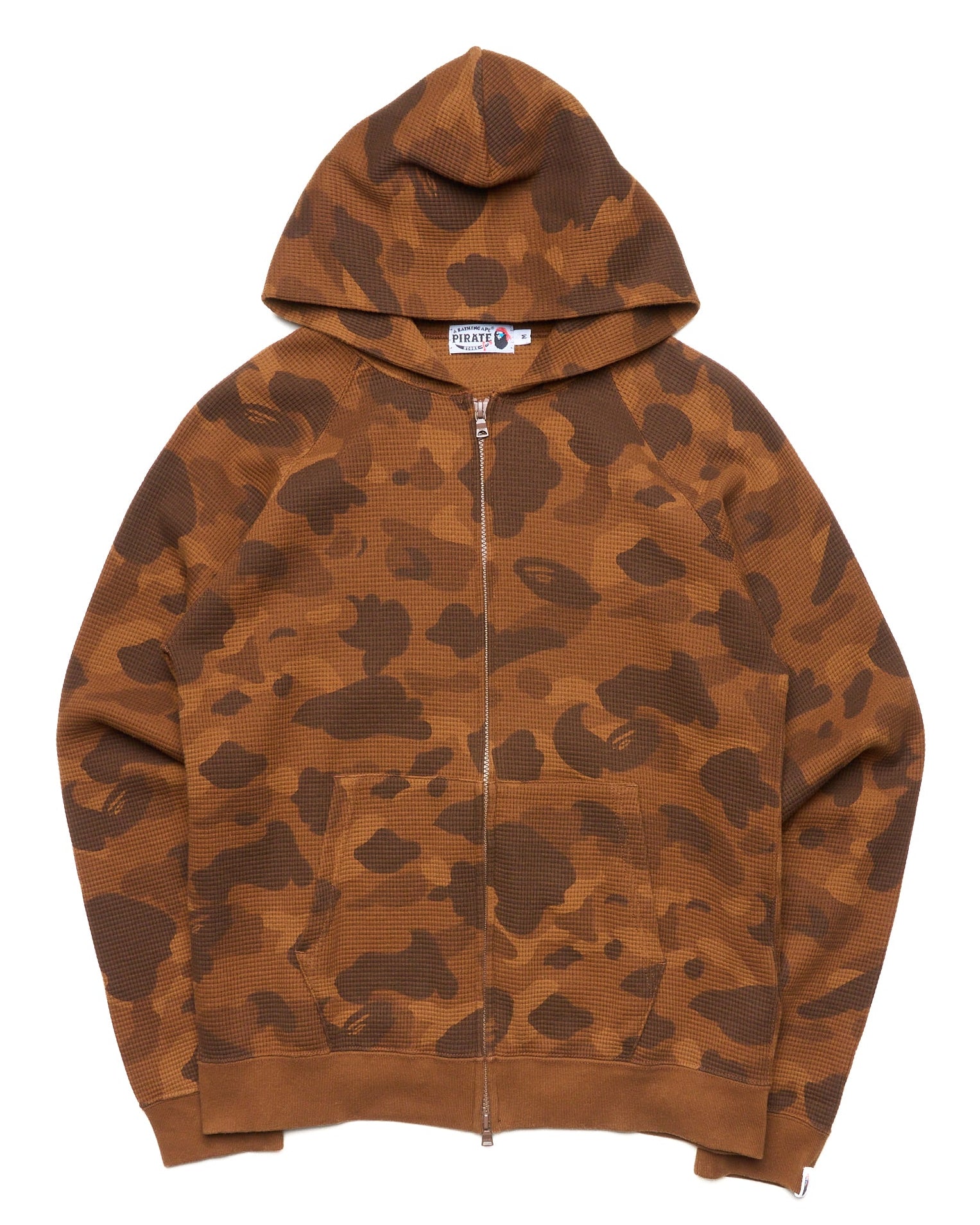 Early 00s BAPE Pirate Store Thermal Camo Hoodie