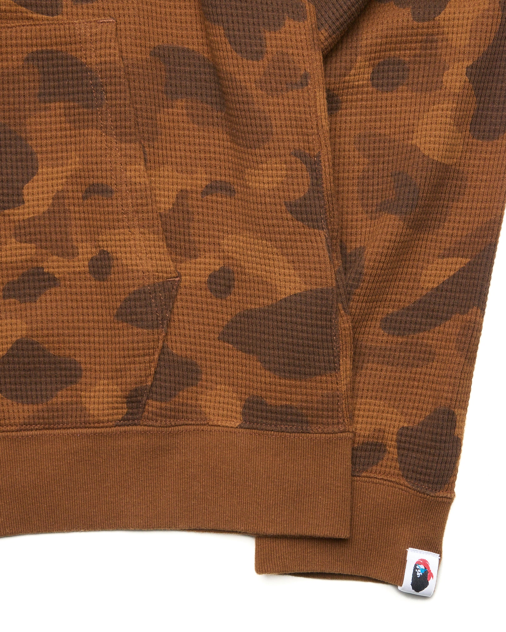 Early 00s BAPE Pirate Store Thermal Camo Hoodie