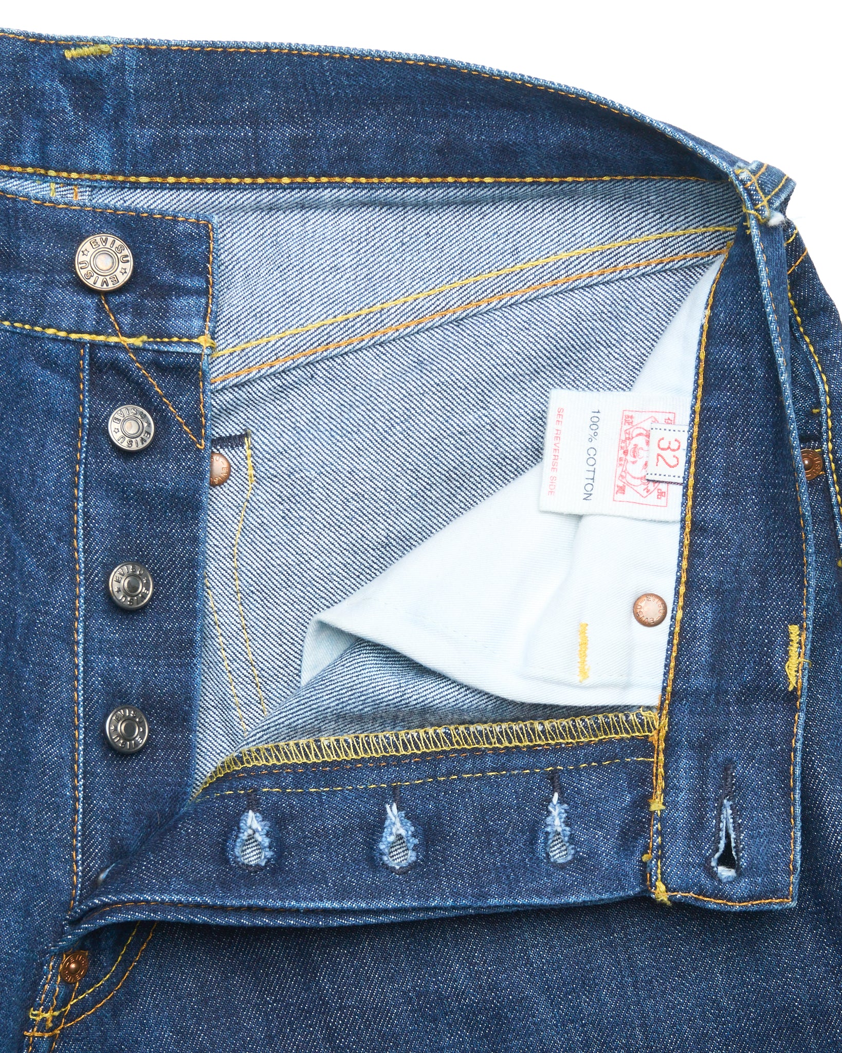 Mid 00s Evisu Embroidered Seagull Jeans