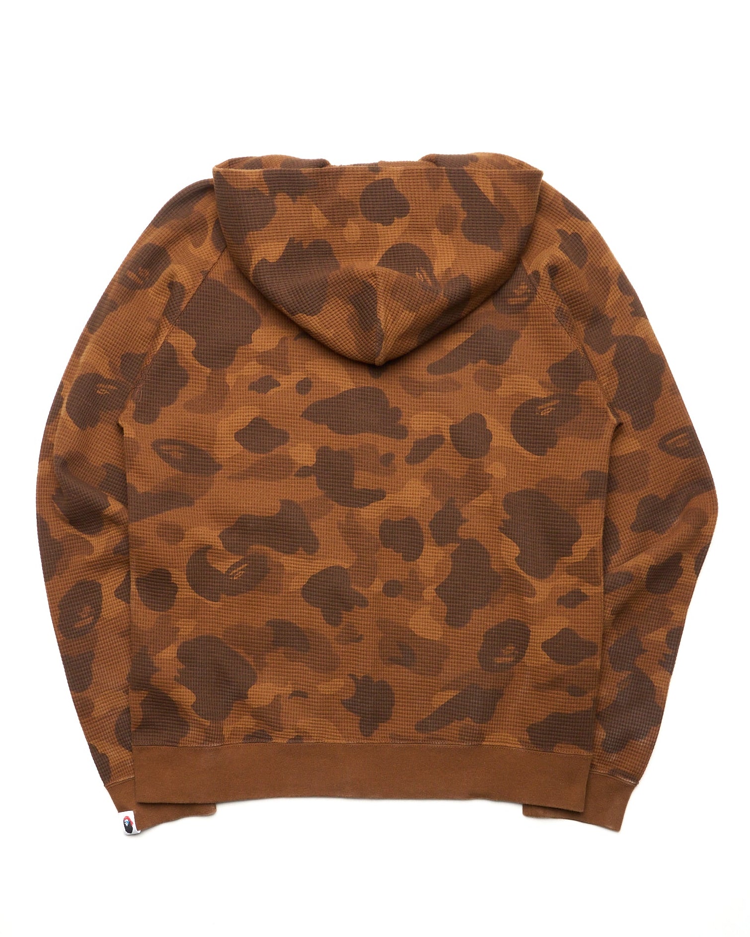 Early 00s BAPE Pirate Store Thermal Camo Hoodie