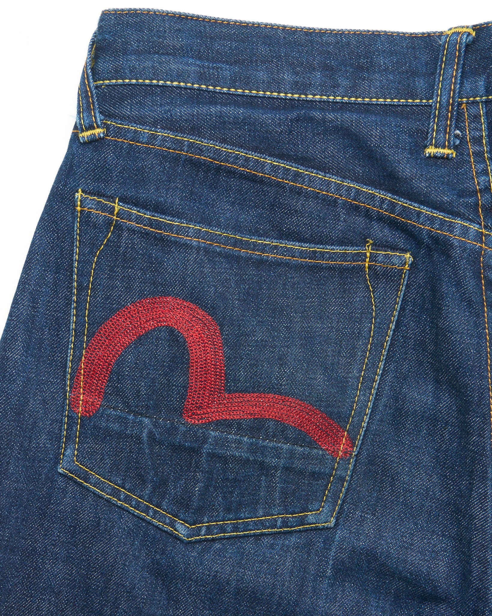 Mid 00s Evisu Embroidered Seagull Jeans