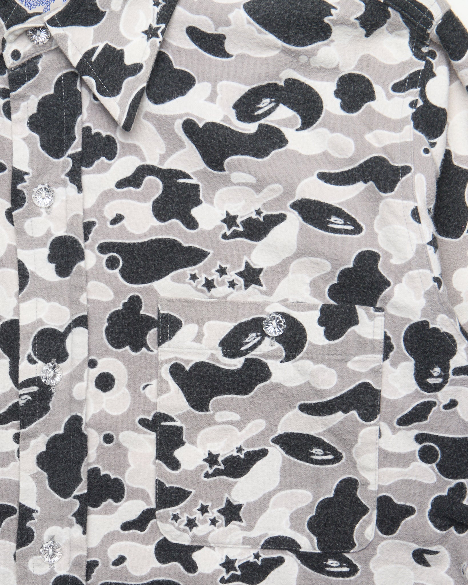 AW ‘01 BAPE Star Camo Shirt