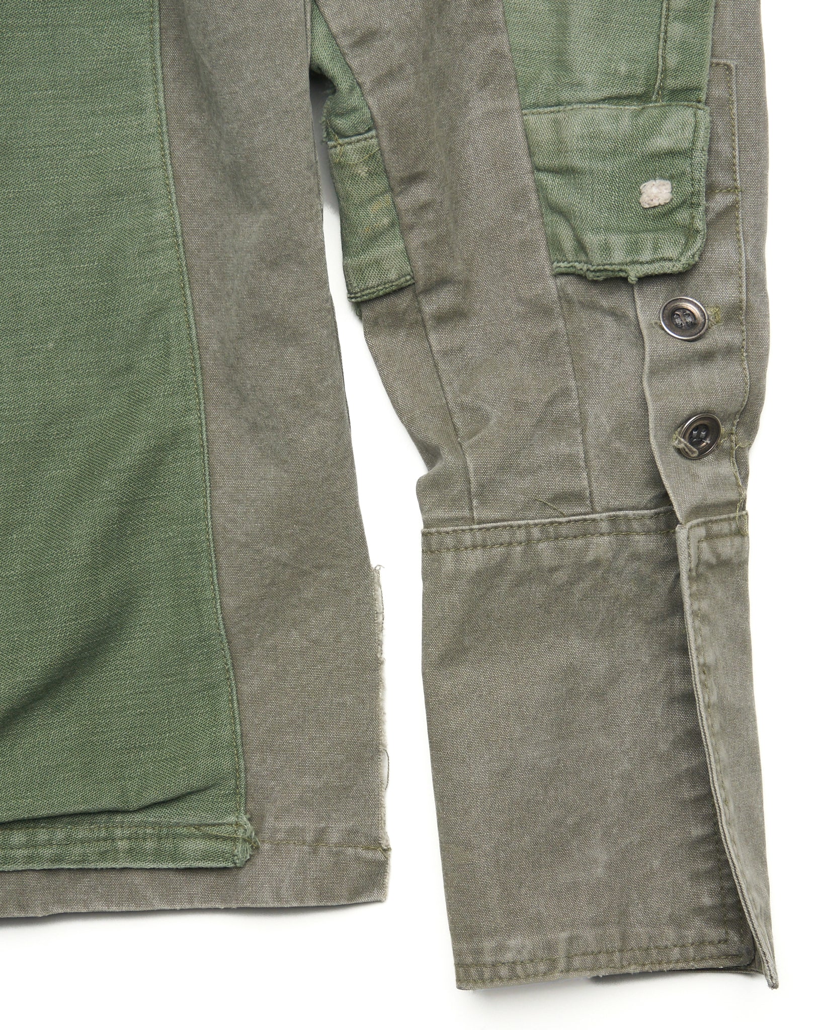 Greg Lauren Army Baker Button Up Kimono Jacket