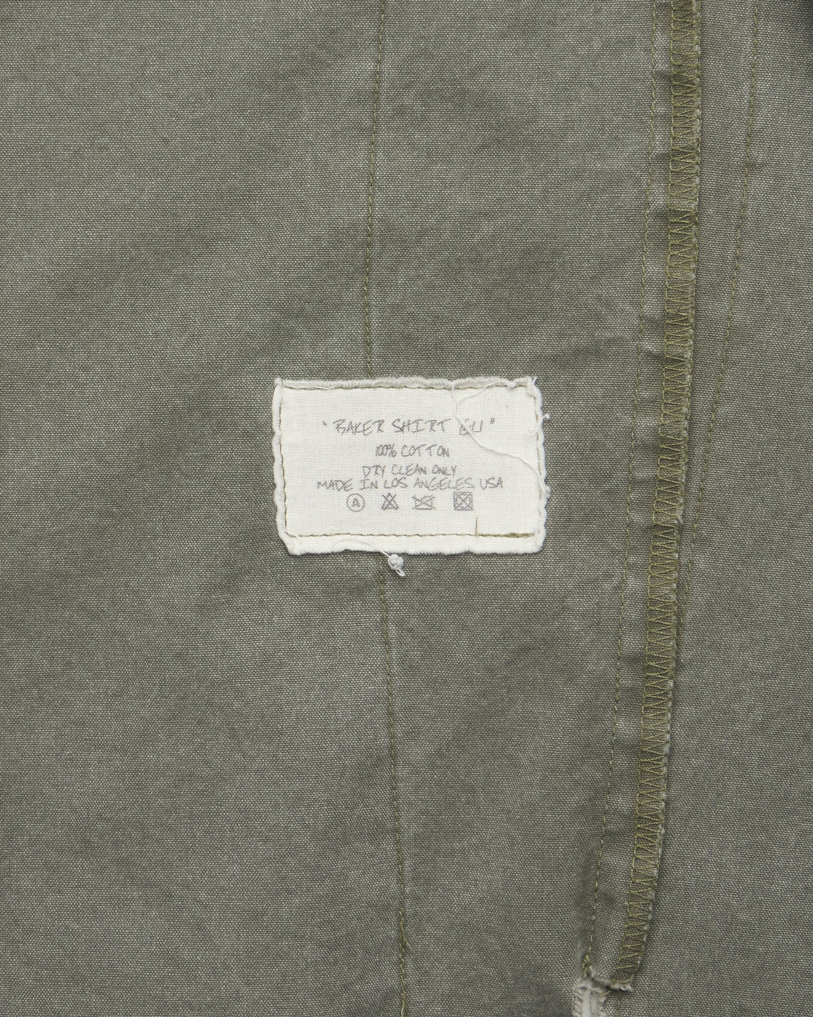 Greg Lauren Army Baker Button Up Kimono Jacket