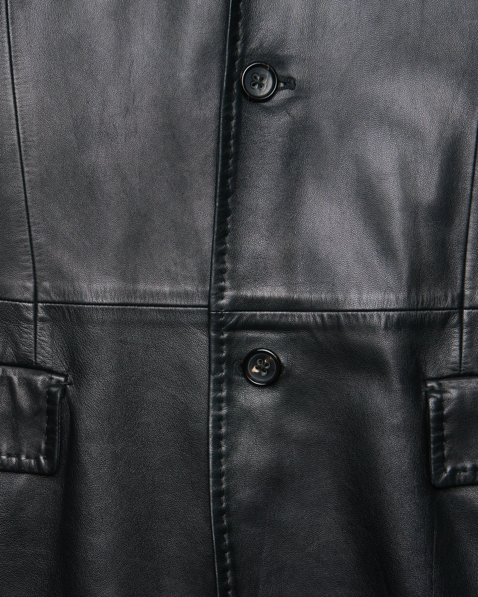 Early 00s Jil Sander Leather Blazer