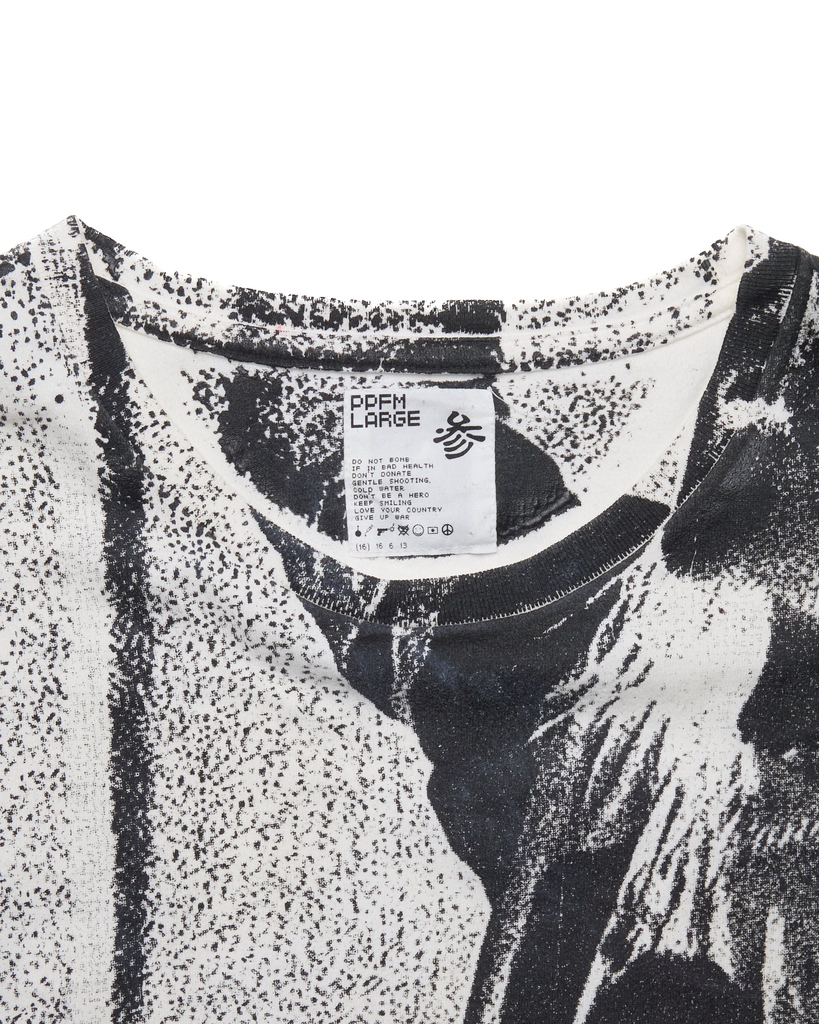 Early 00s PPFM Rockstar Overprint Tee