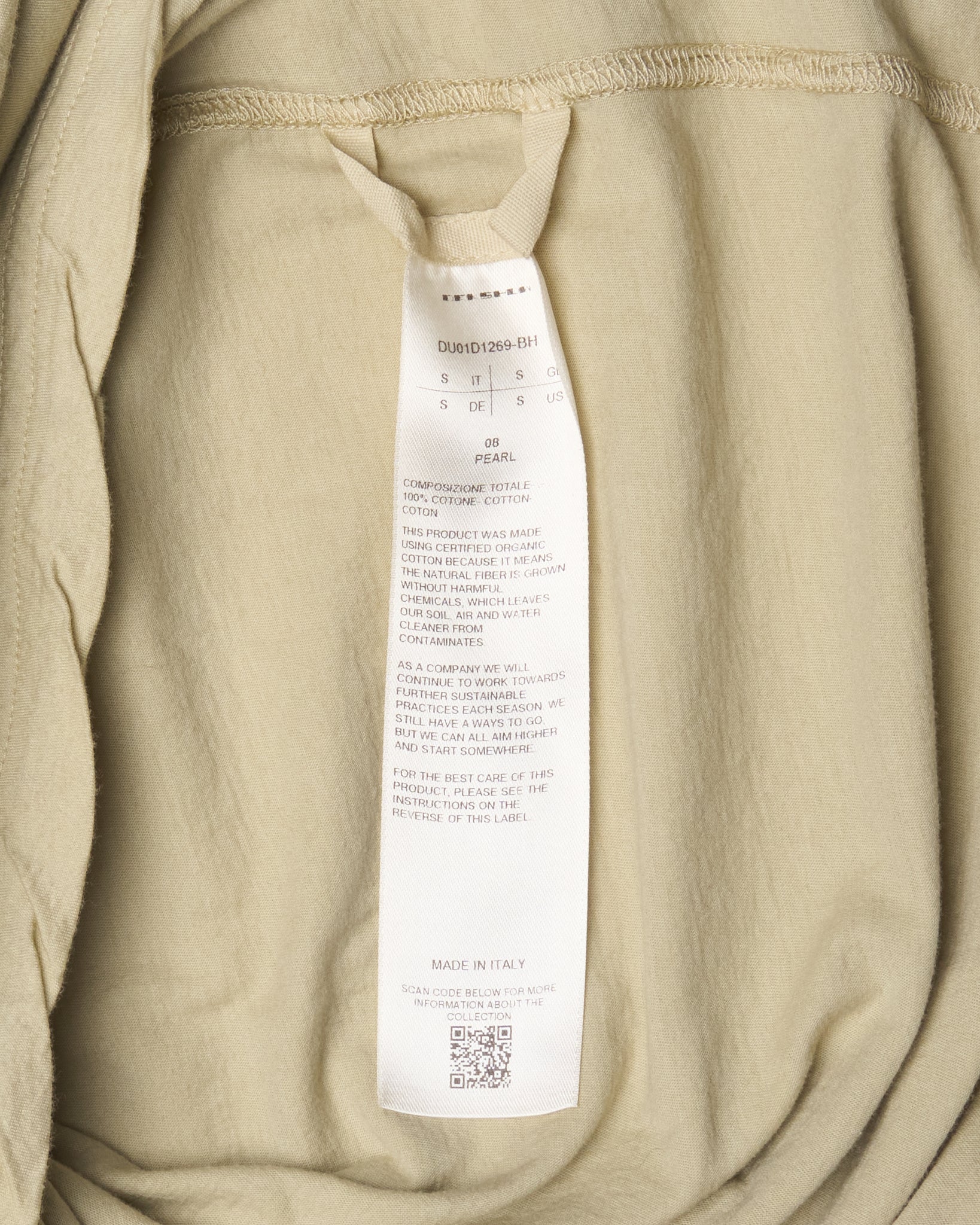 S/S21 Rick Owens DRKSHDW Pearl Double Layered Longsleeve