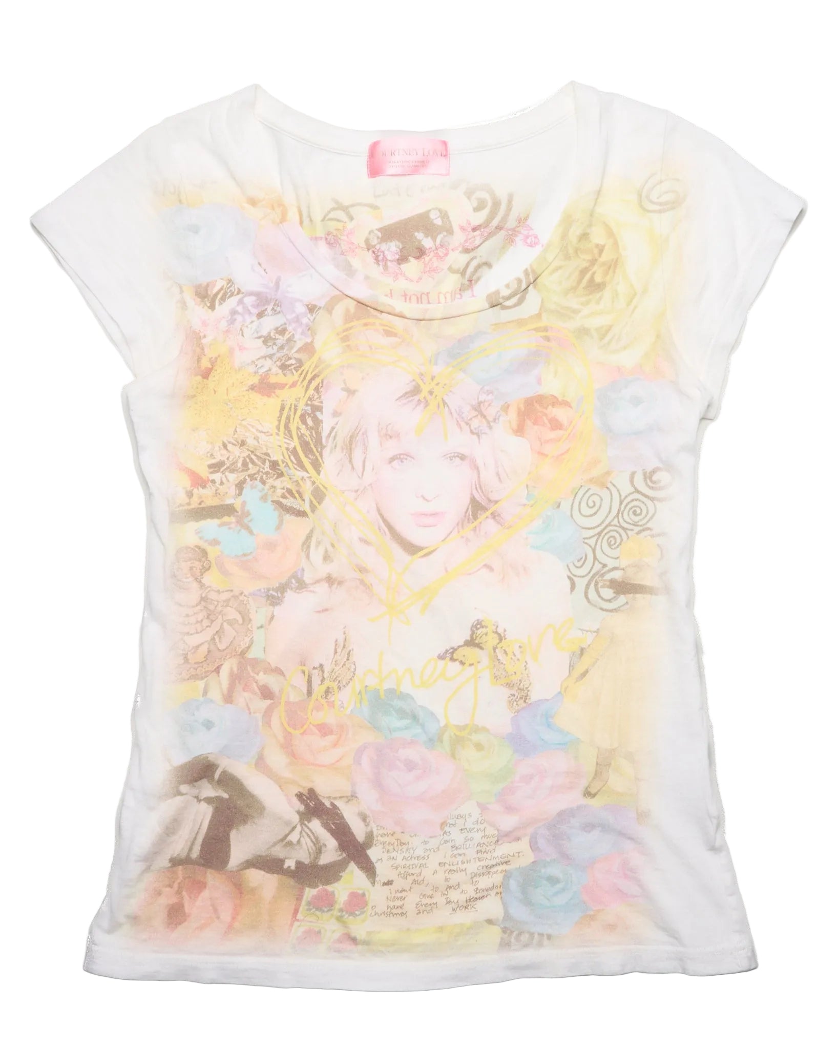 Early 00’s Courtney Love Hysteric Glamour Graphic Tee