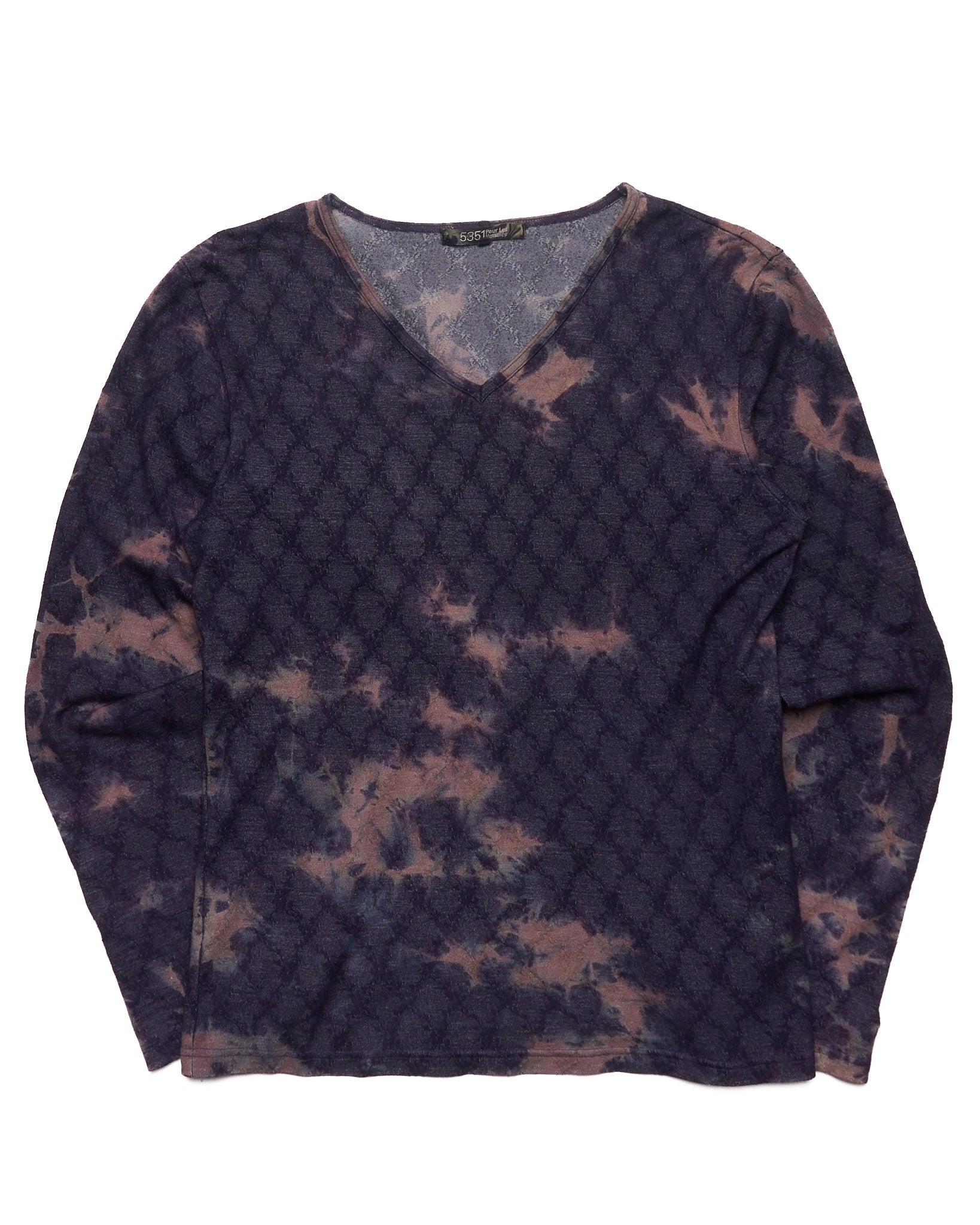 5351 Pour Les Femmes Bleached Long-sleeve