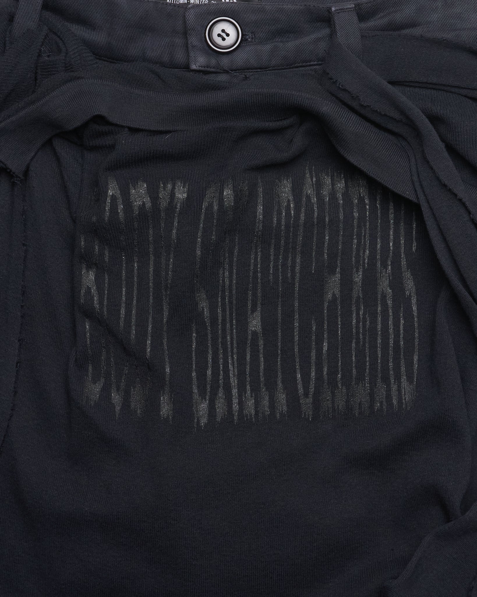 S/S04 Raf Simons Waves Zombie Pant