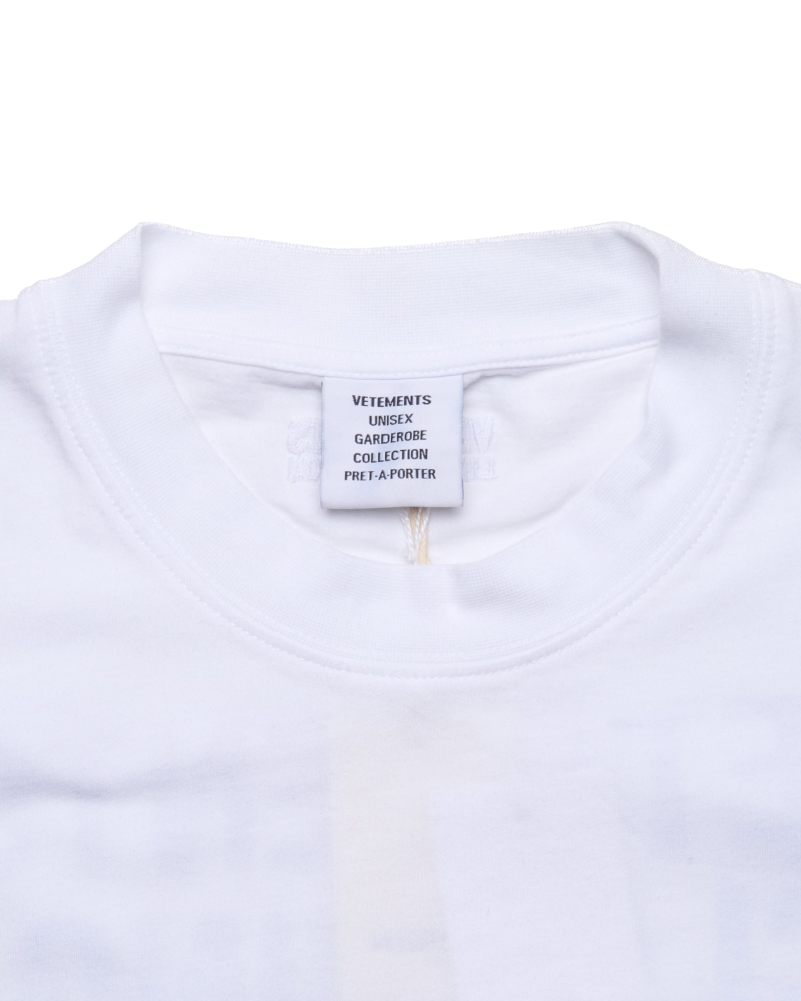 S/S19 Vetements Multilingual Logo Oversized Tee
