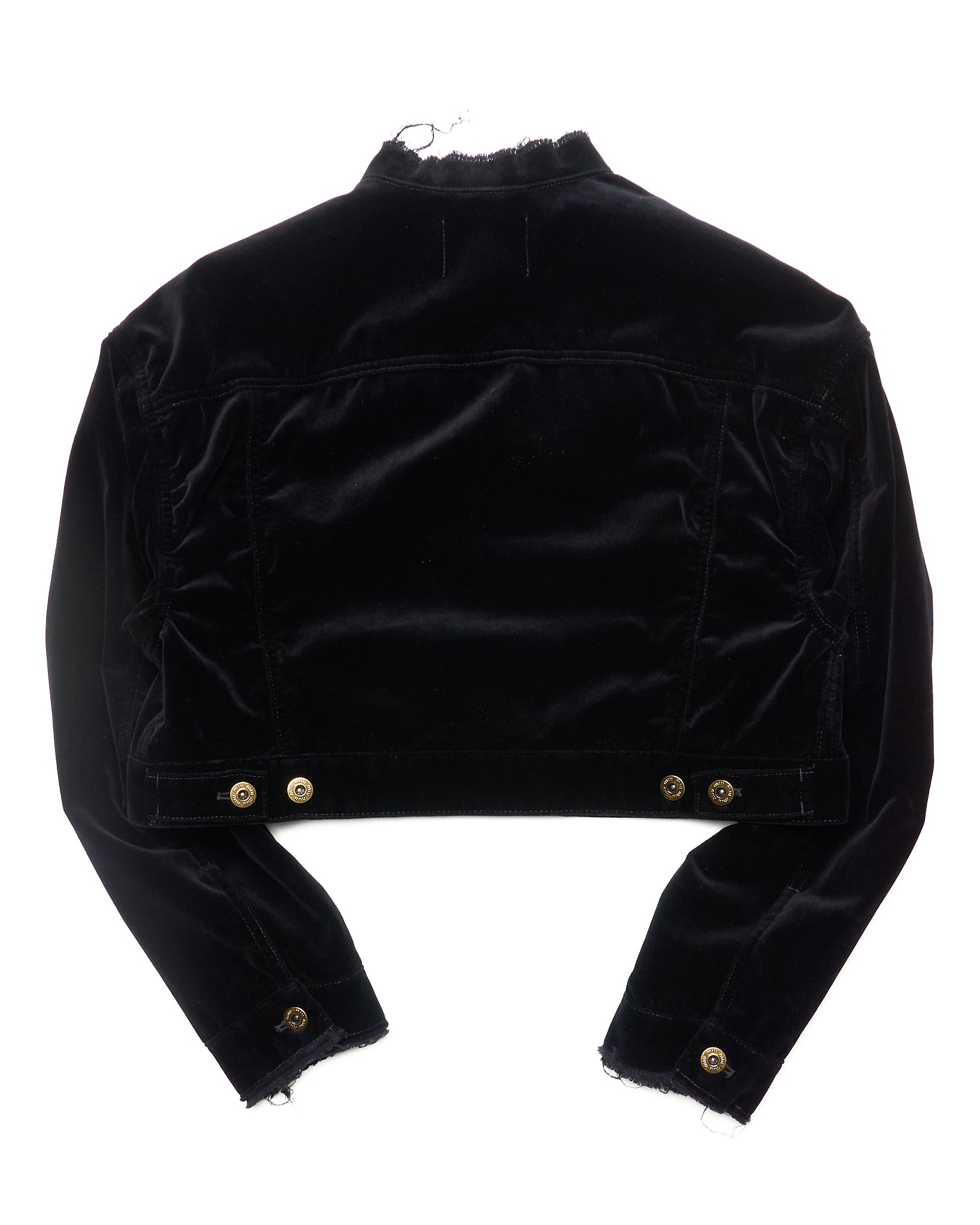 F/W23 Miu Miu Black Velvet Jacket