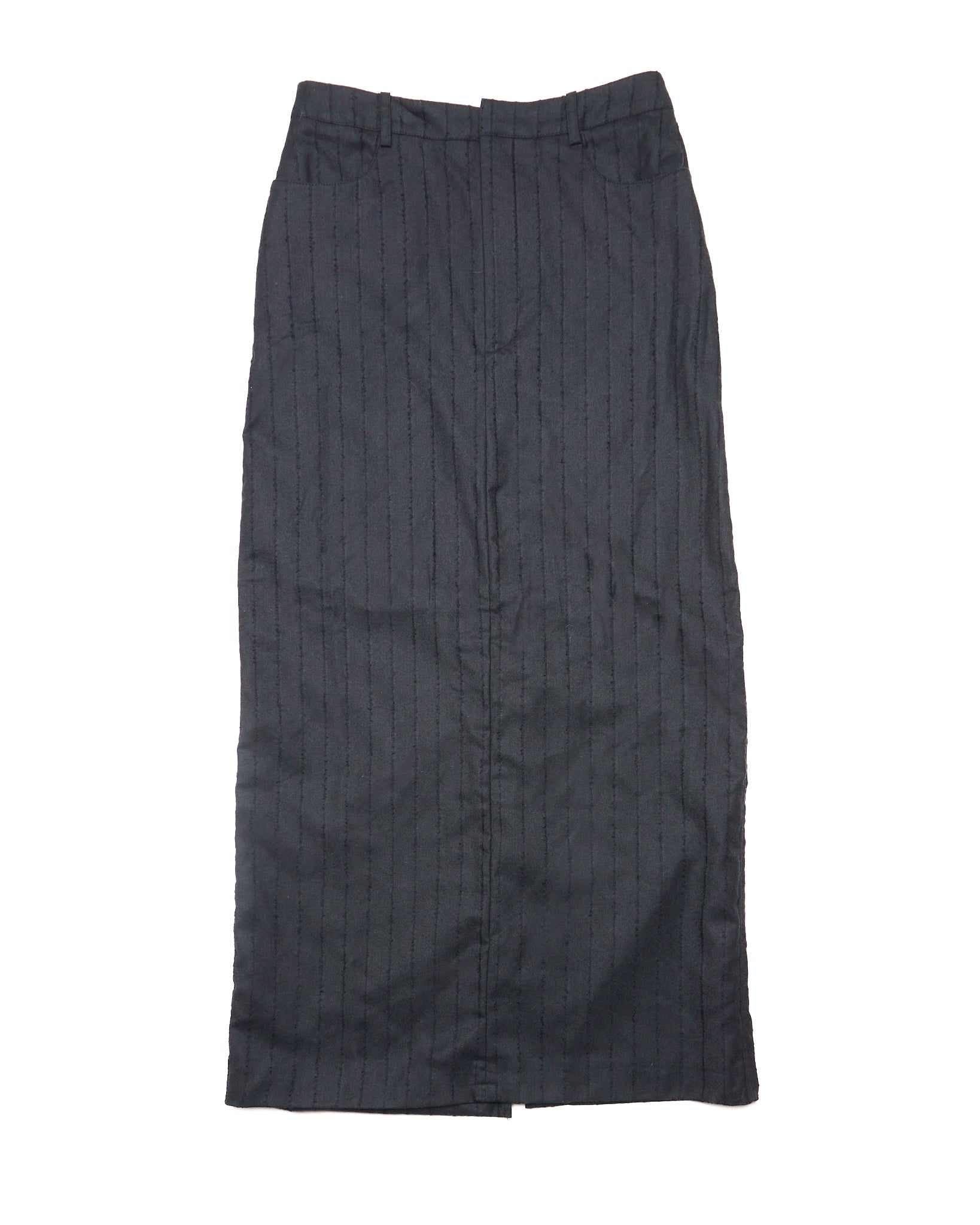 Loulou Studio Vato Wool Maxi Pencil Skirt