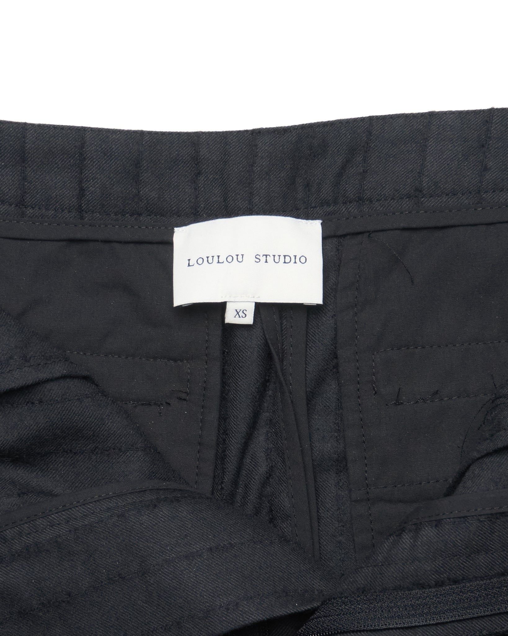 Loulou Studio Vato Wool Maxi Pencil Skirt