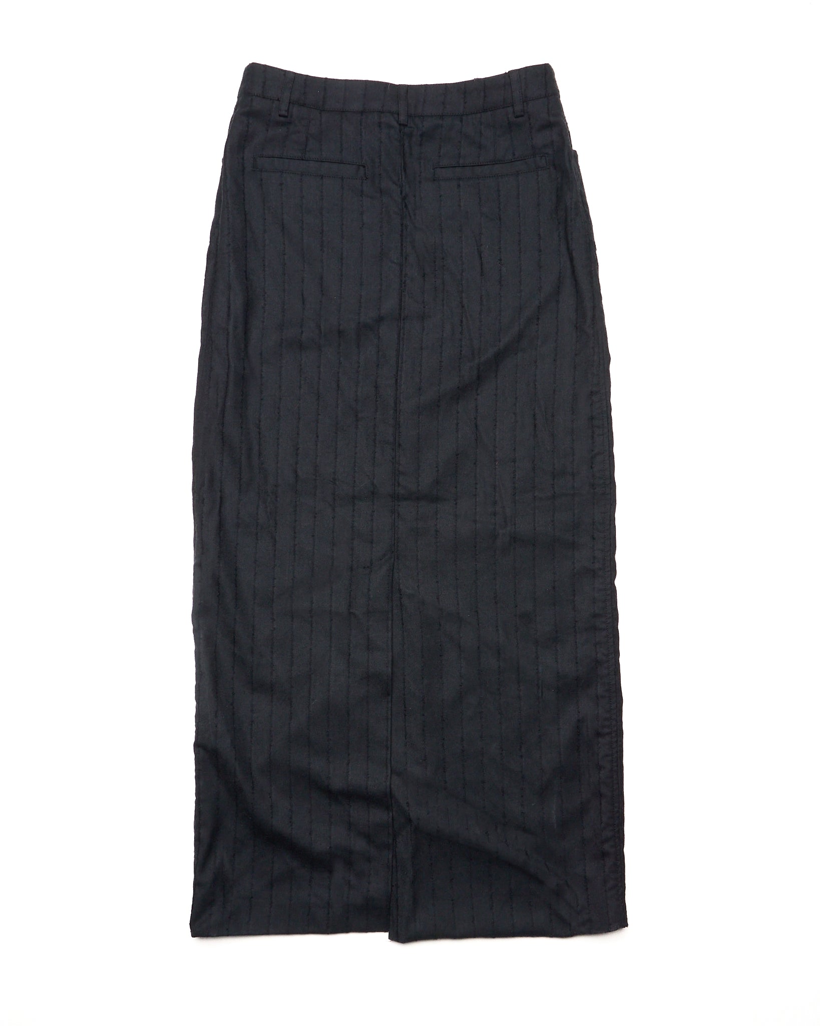 Loulou Studio Vato Wool Maxi Pencil Skirt