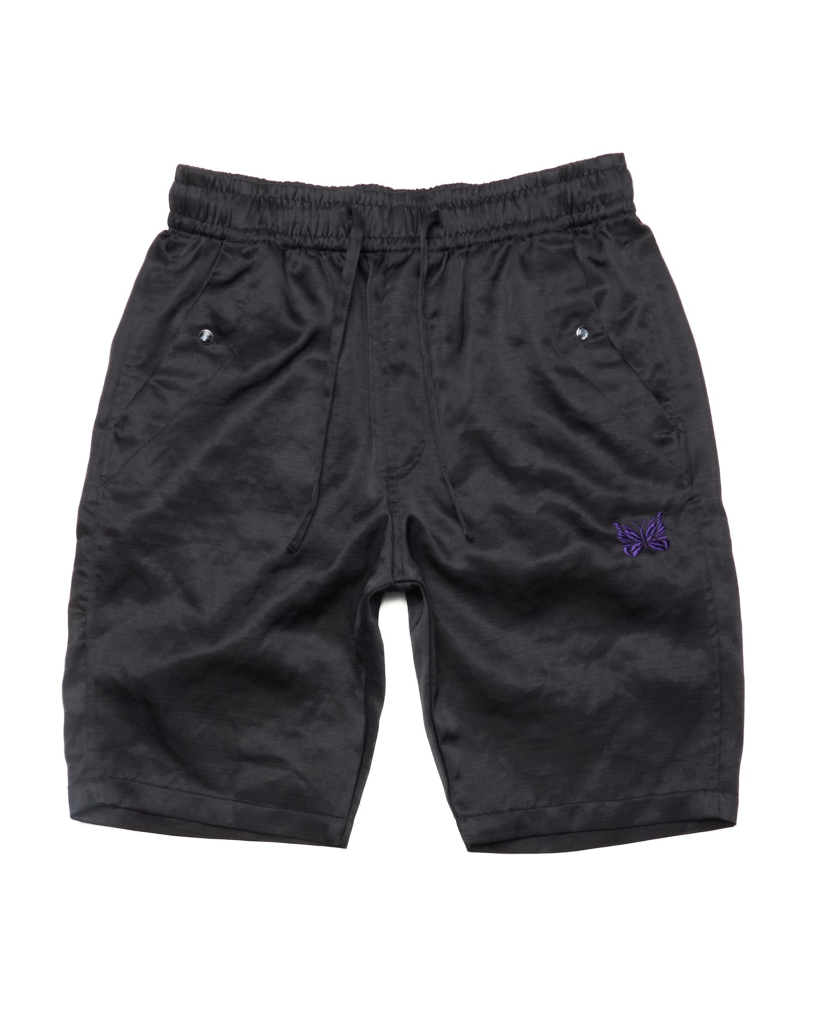 Needles Sateen Cowboy Logo Shorts