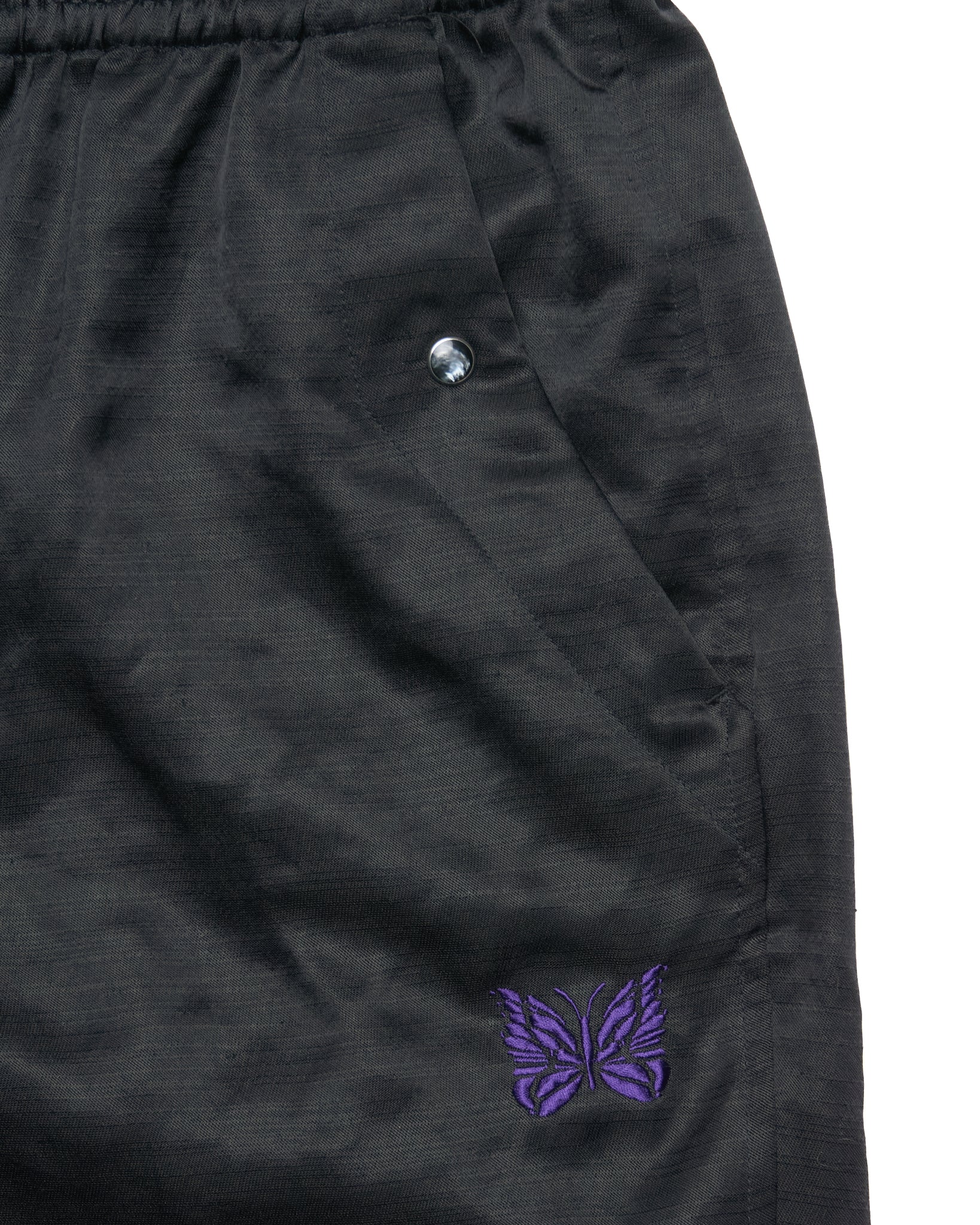 Needles Sateen Cowboy Logo Shorts