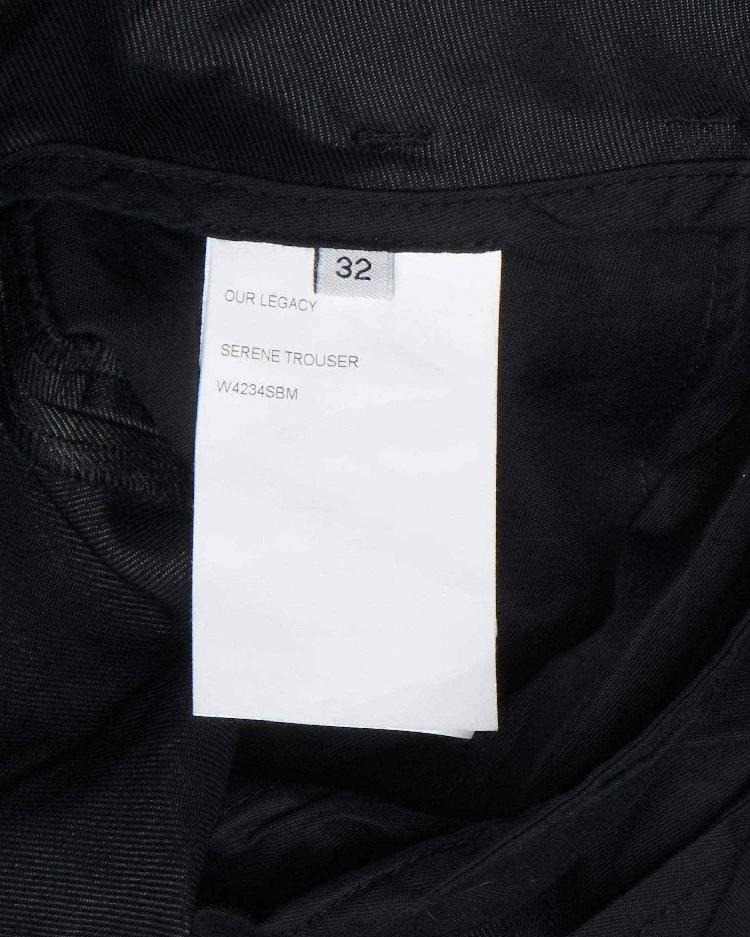 Our Legacy Serene Trousers
