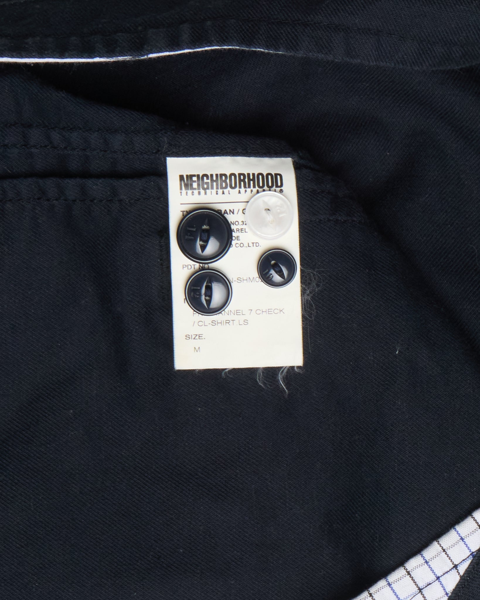 Early 00s Neighborhood x Fragment Fusion Button-Up Shirt