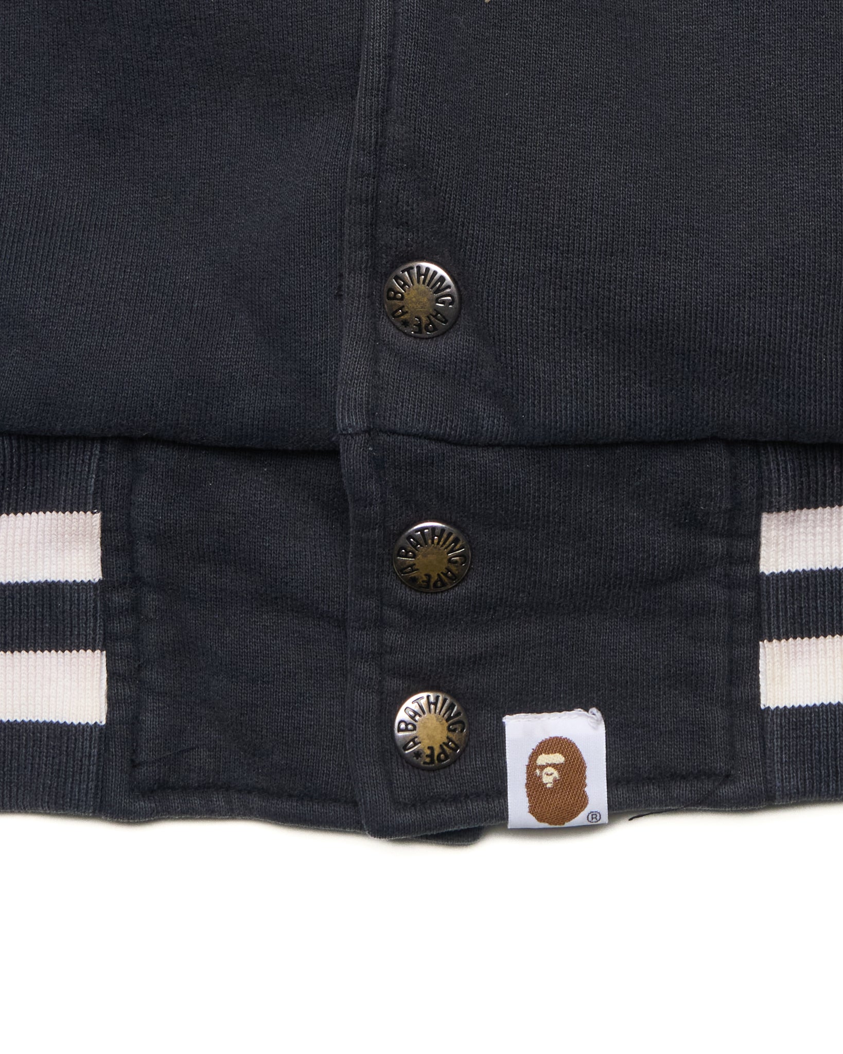 06’ BAPE ‘NFS’ Logo Varsity Sweat Jacket