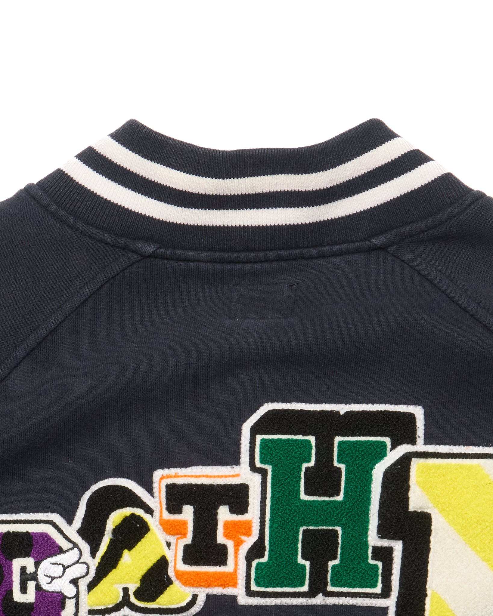 06’ BAPE ‘NFS’ Logo Varsity Sweat Jacket