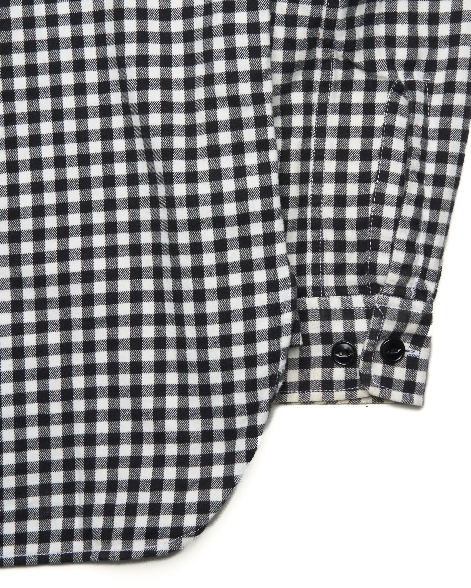 2014 BAPE Plaid Shark Button-Up Hooded Shirt