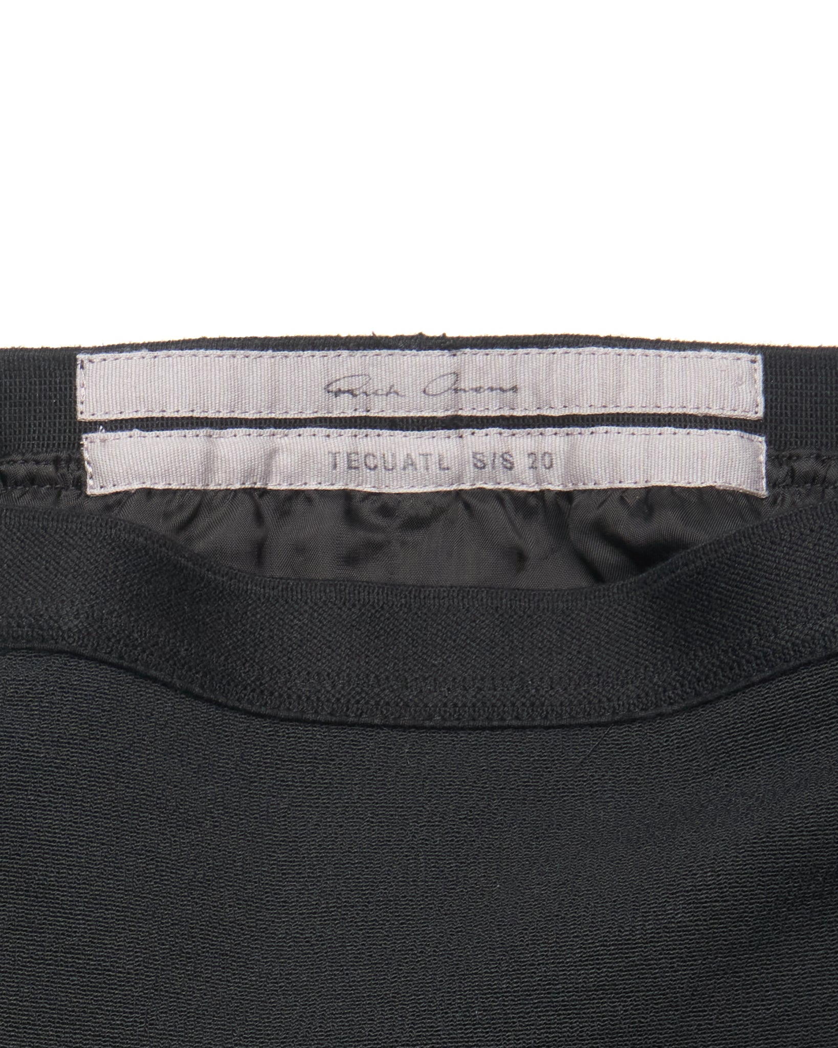 S/S20 Rick Owens ‘TECUATL’ Midi Pencil Skirt