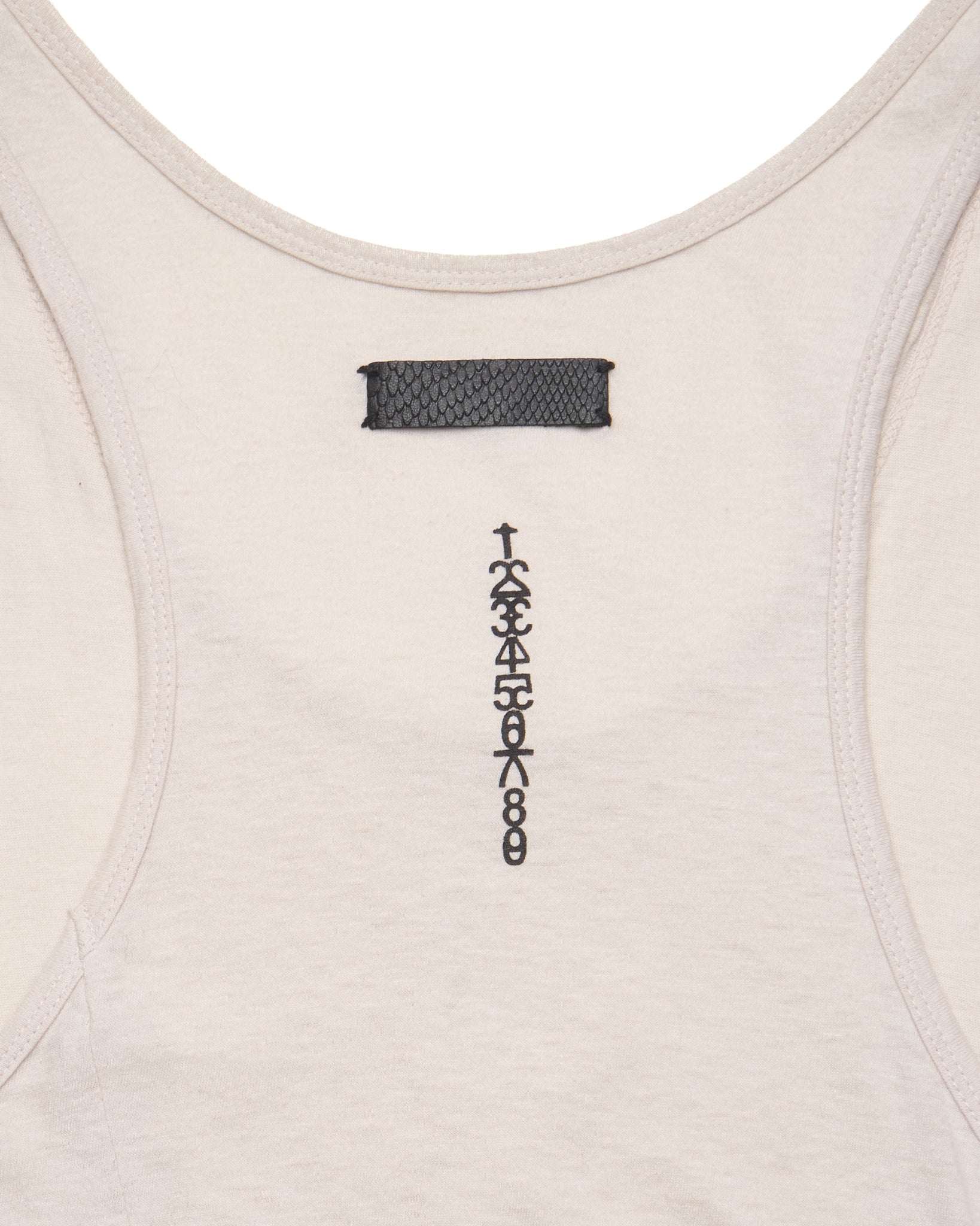 IfSixWasNine Asymmetric Draped Cotton Tank