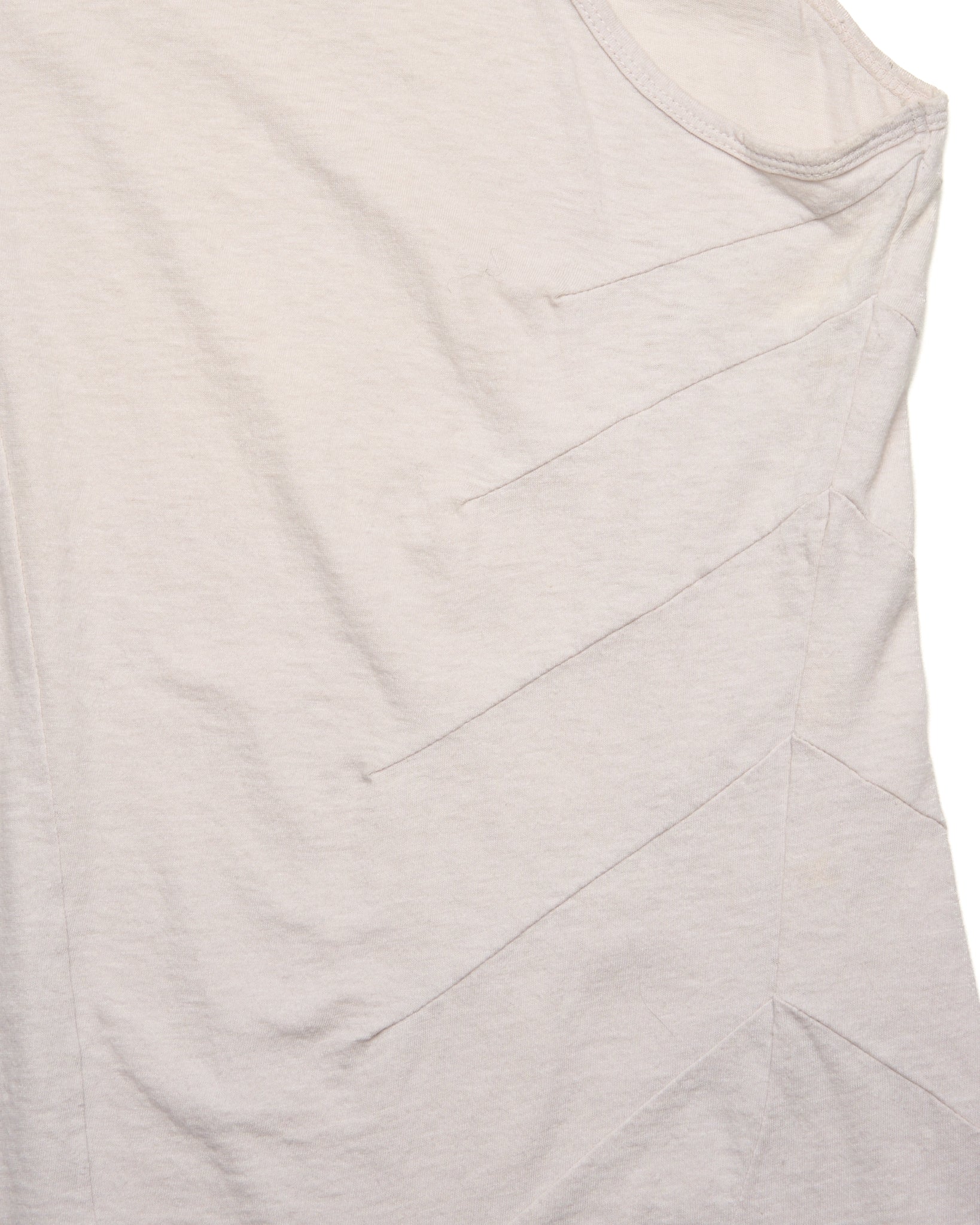 IfSixWasNine Asymmetric Draped Cotton Tank