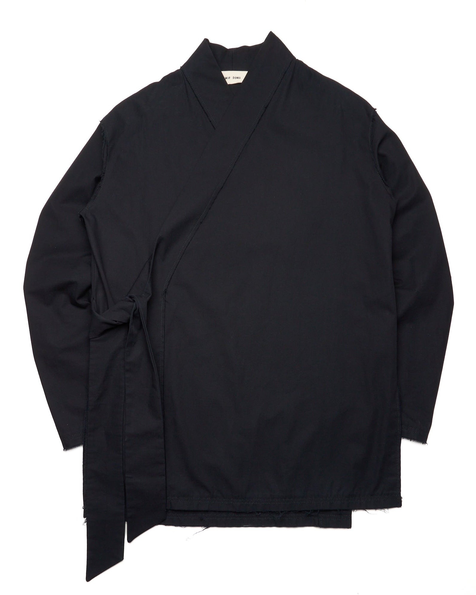 F/W15 Damir Doma Black Cotton Kimono Jacket