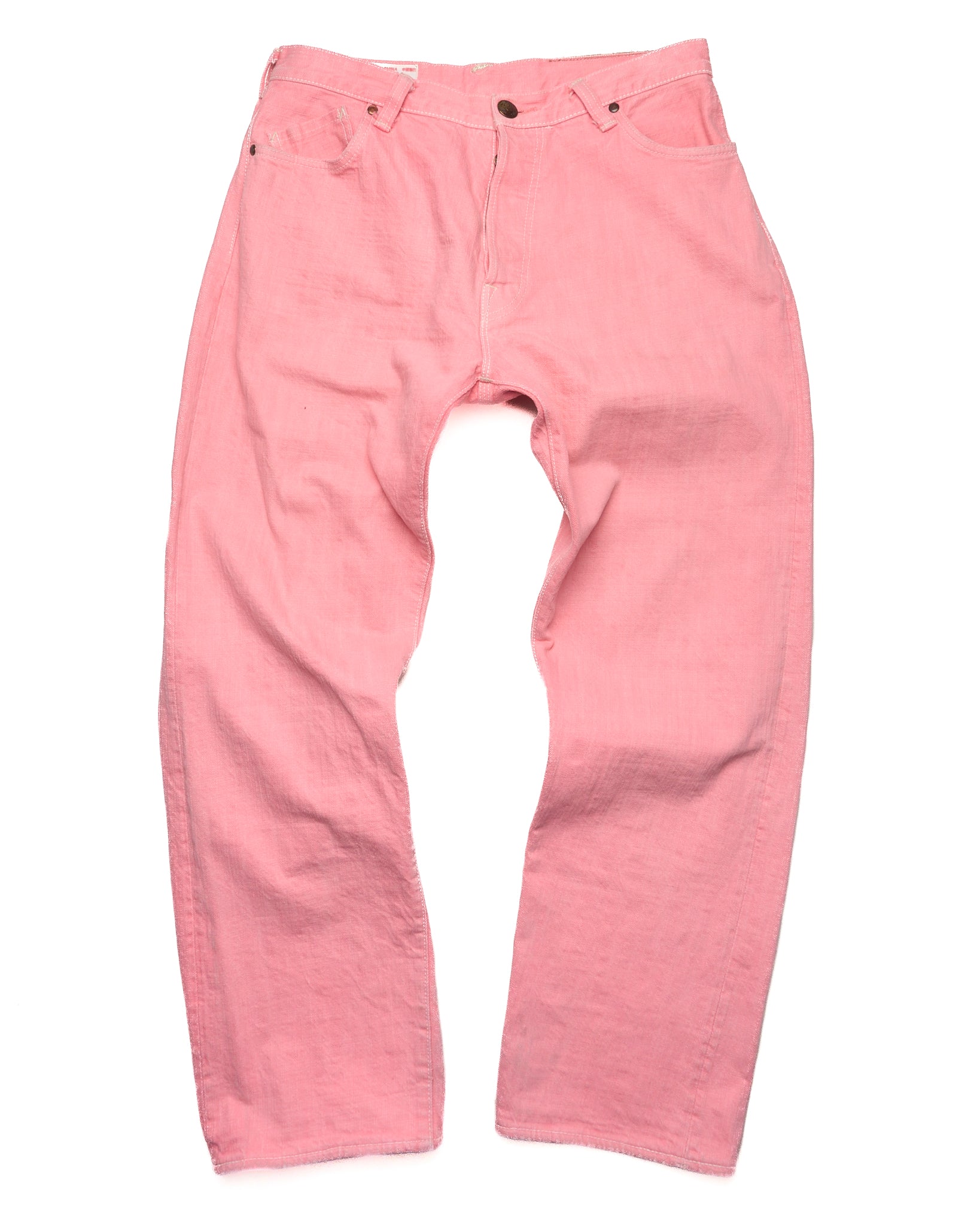 Early 00s EVISU Hand-Paint Diakoku Selvedge Jeans