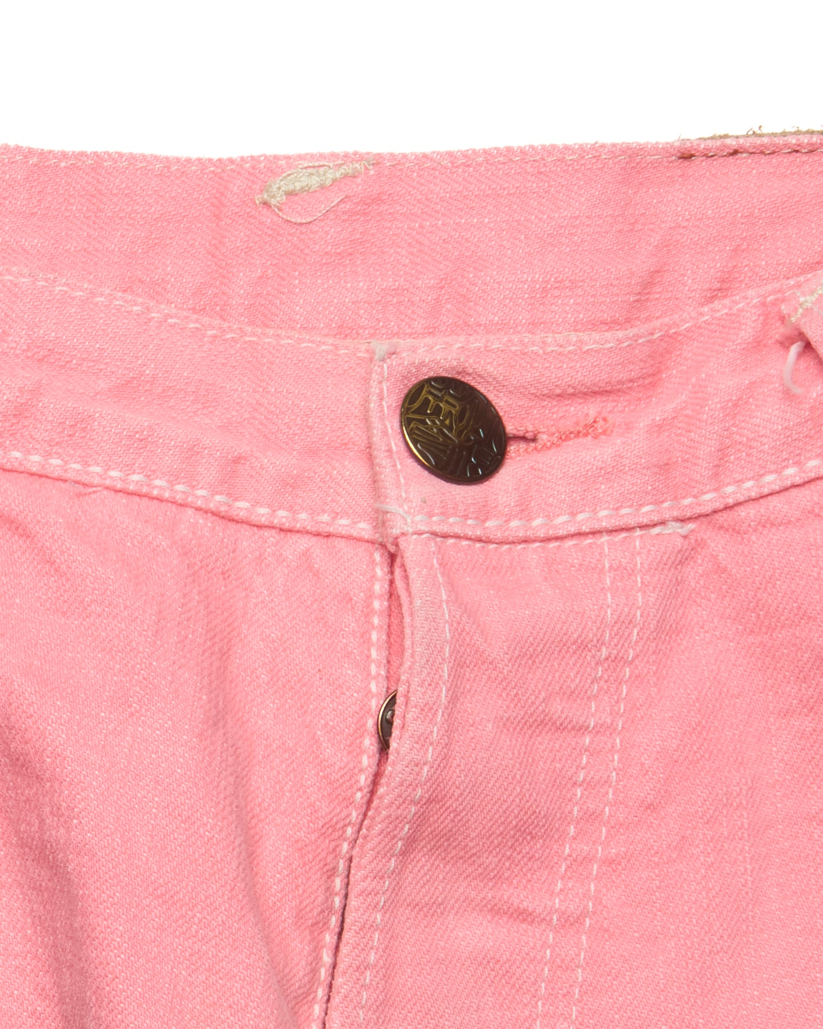 Early 00s EVISU Hand-Paint Diakoku Selvedge Jeans