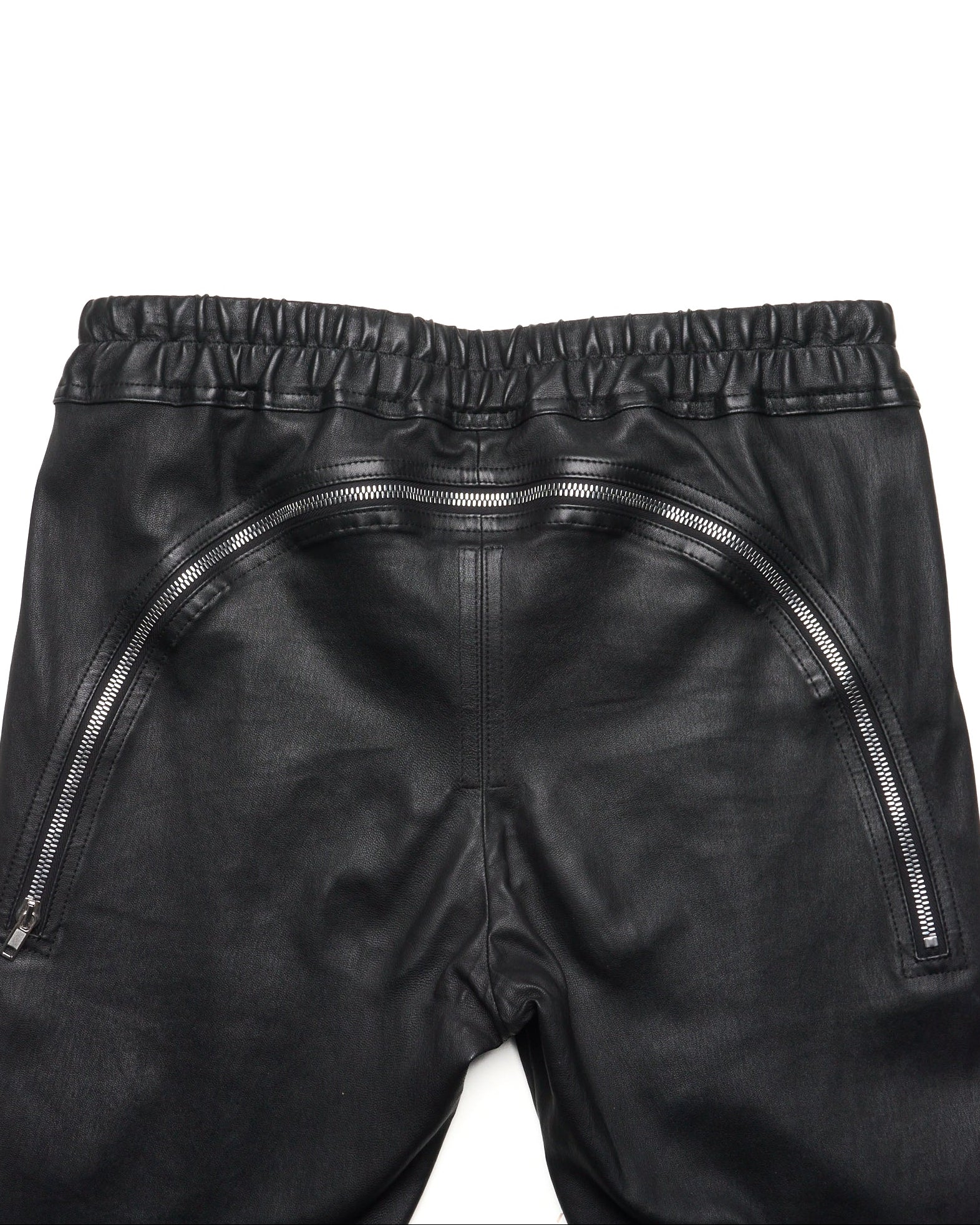 A/W23 Rick Owens "LUXOR" Gary Lamb Leather Skinny Pants