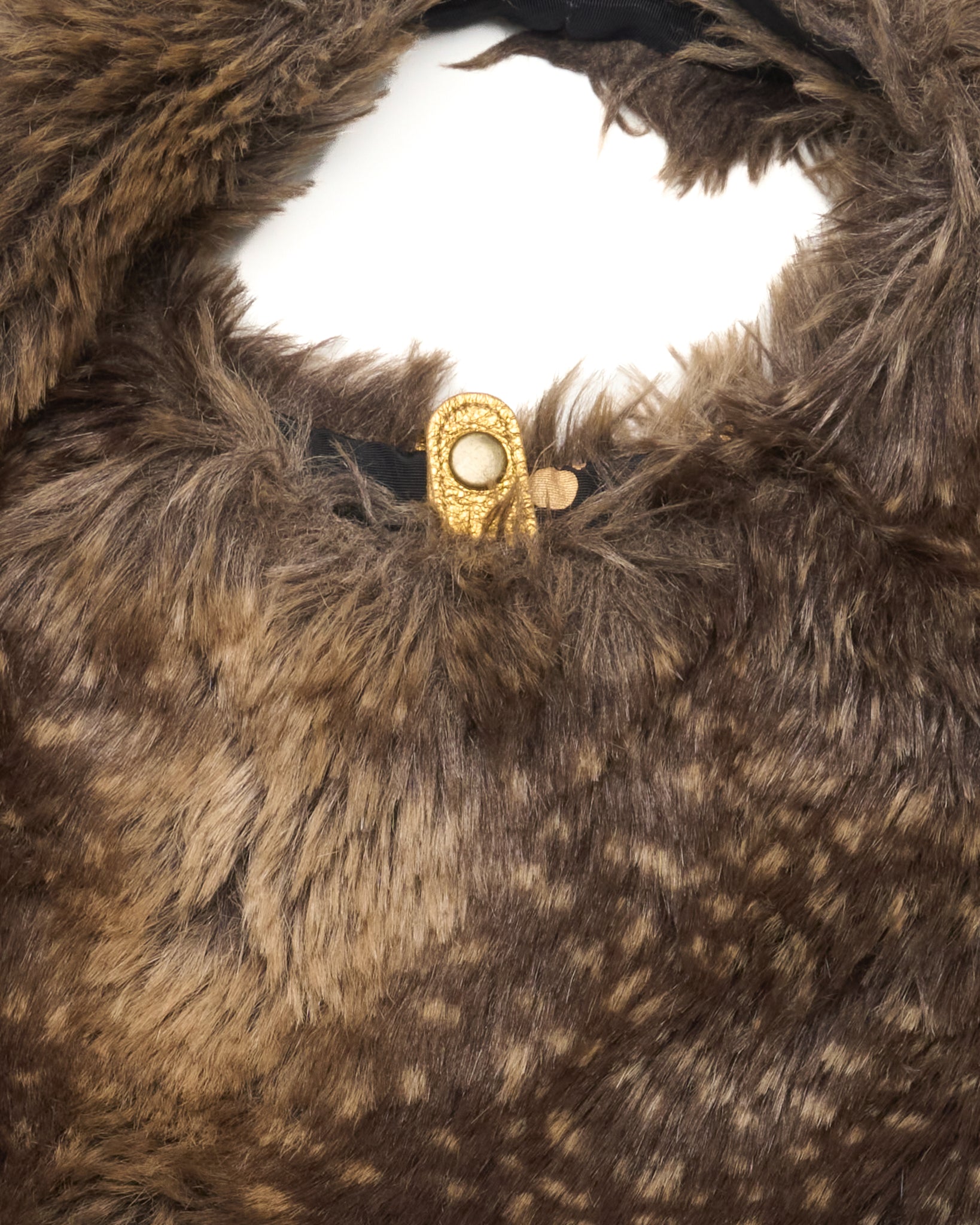Tsumori Chisato Brown Fur Bag