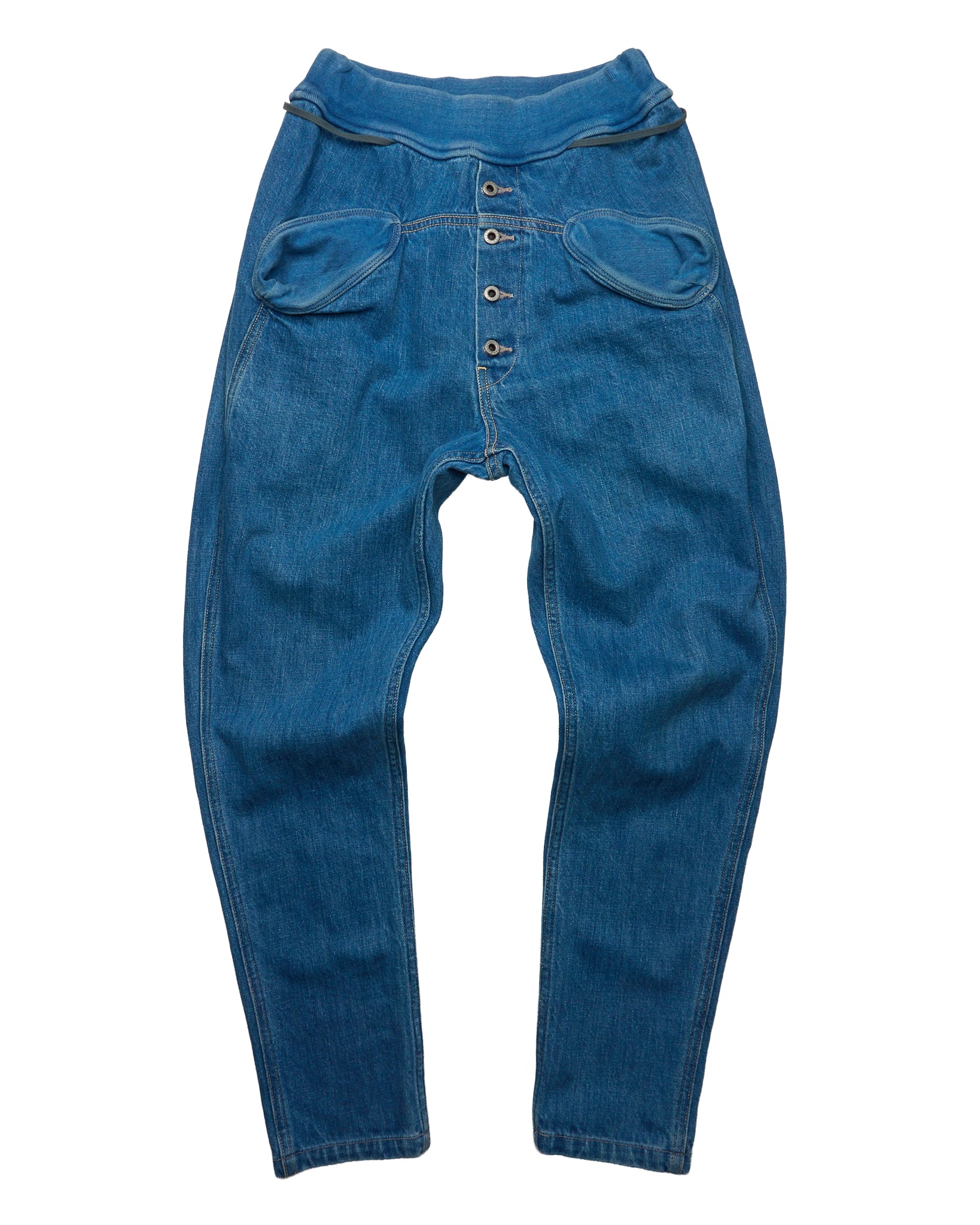 Kapital Tapered Gash Pocket Jeans