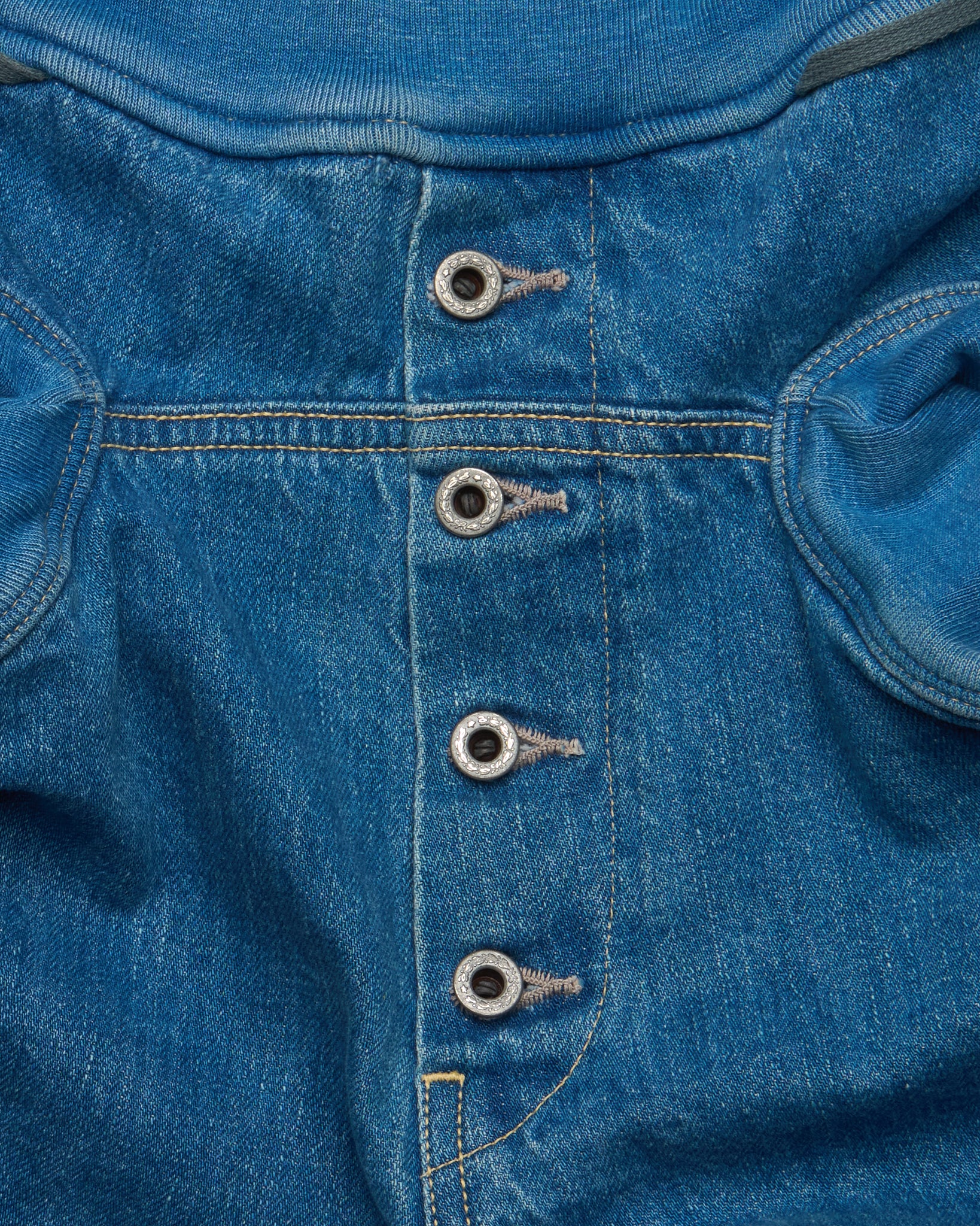 Kapital Tapered Gash Pocket Jeans