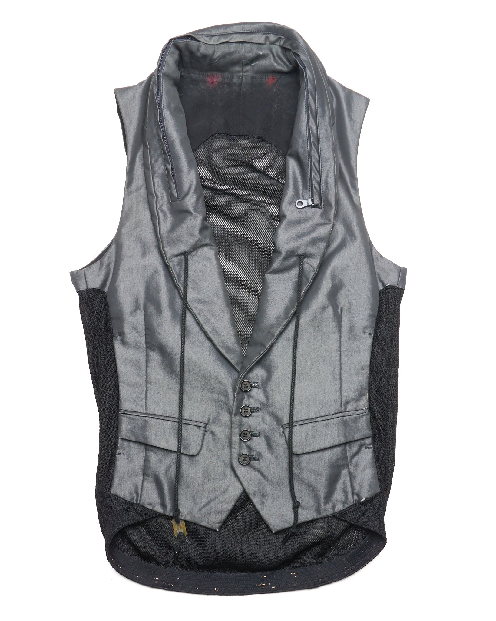 A/W07 Mihara Yasuhiro Mesh Panel Vest