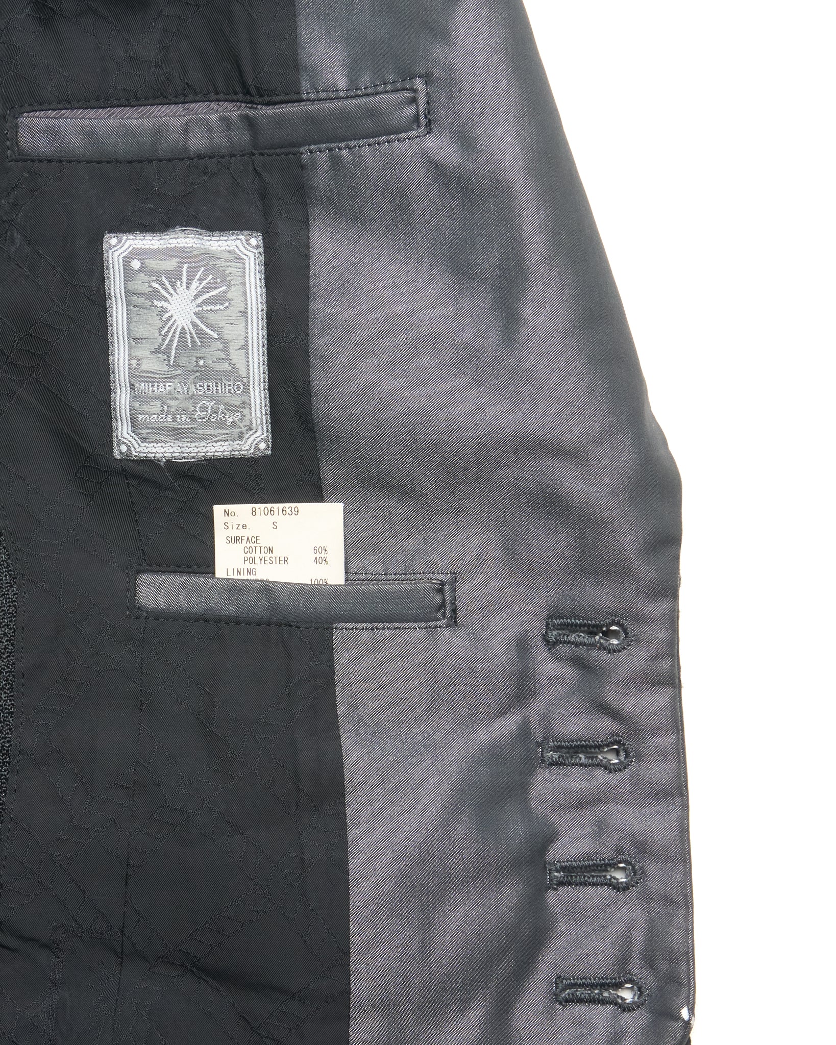 A/W07 Mihara Yasuhiro Mesh Panel Vest