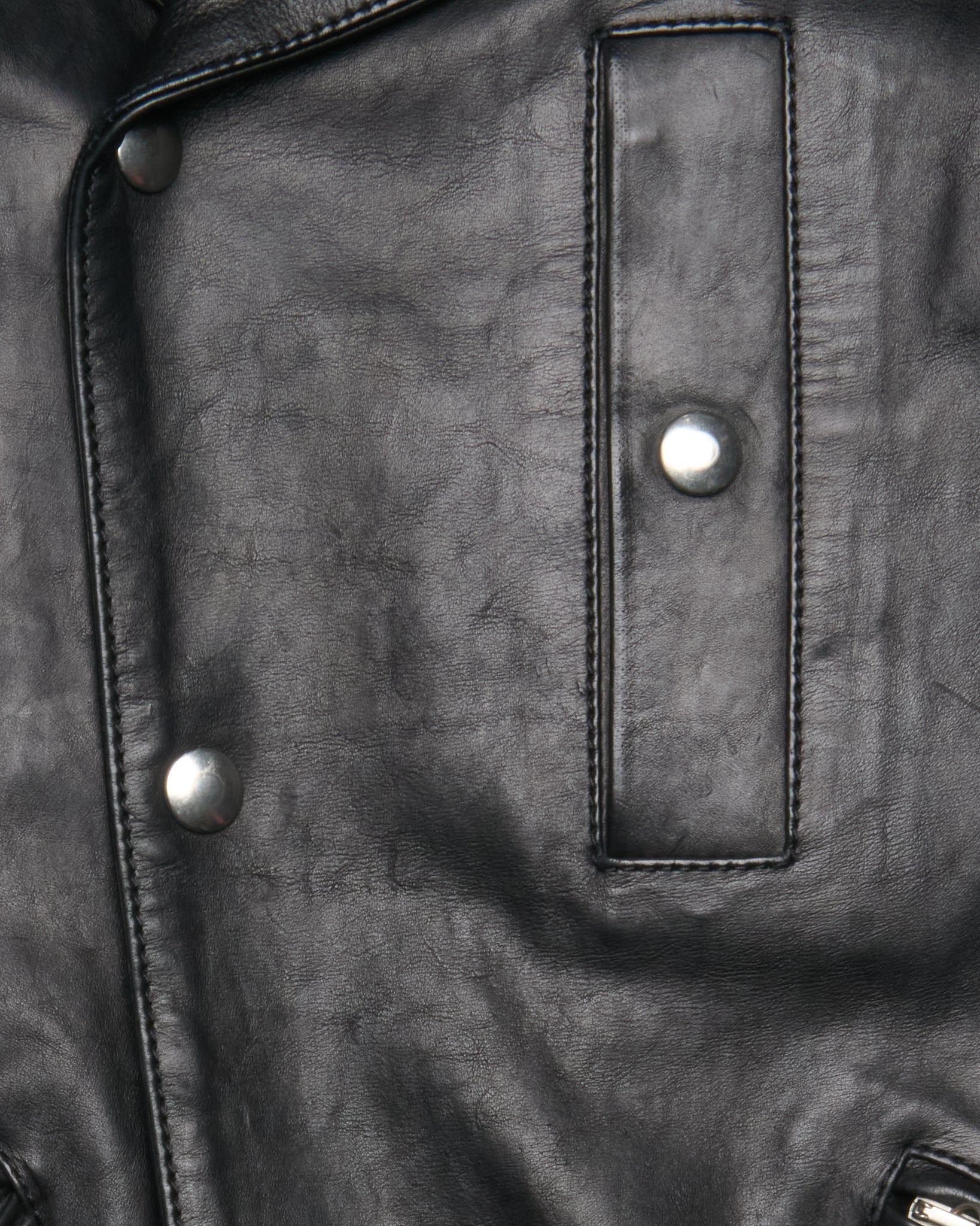 Yang Li Calf Leather Jacket