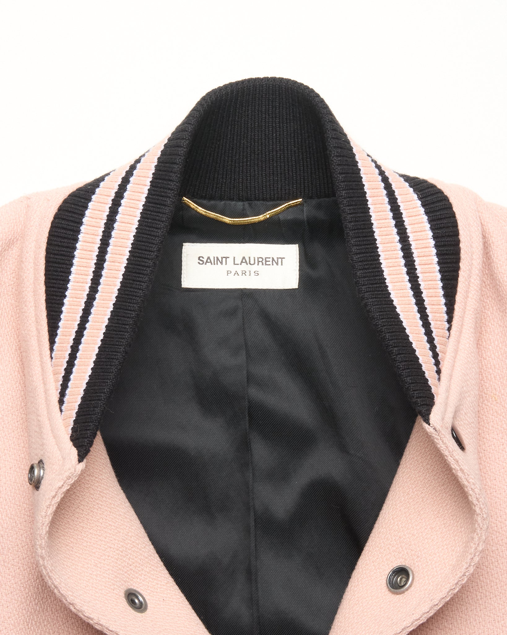 S/S18 Saint Laurent Teddy Bomber Jacket