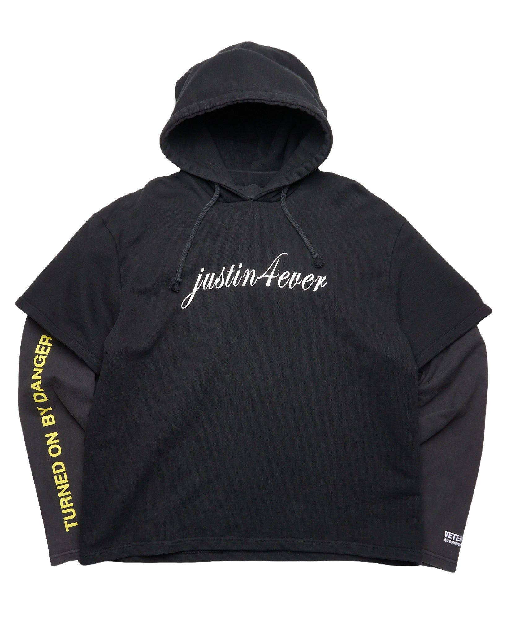 A/W17 Vetements Justin 4ever Hoodie