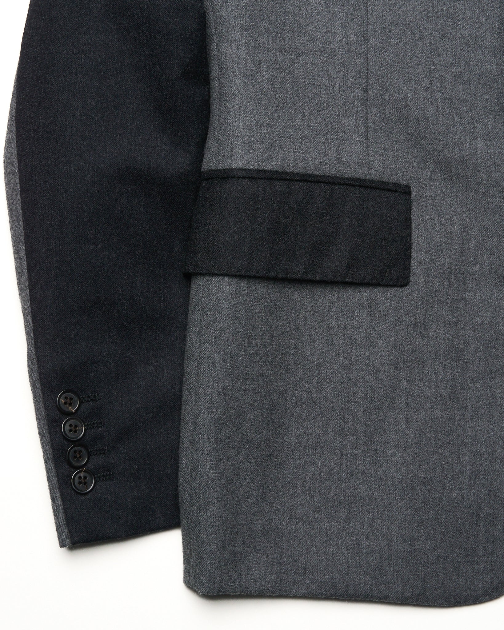 Thom Browne Gray Patchwork Blazer