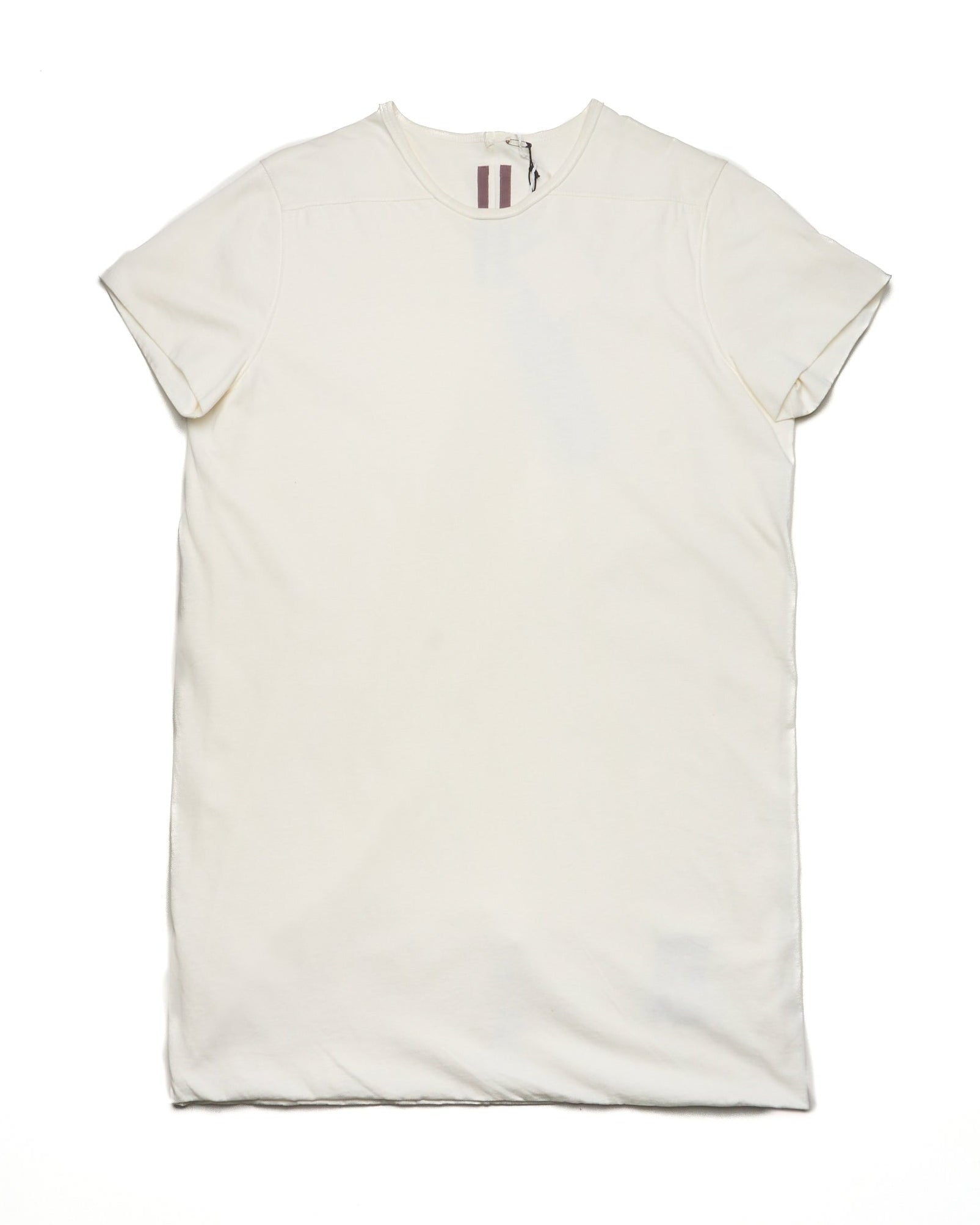 White t-shirt on a white background